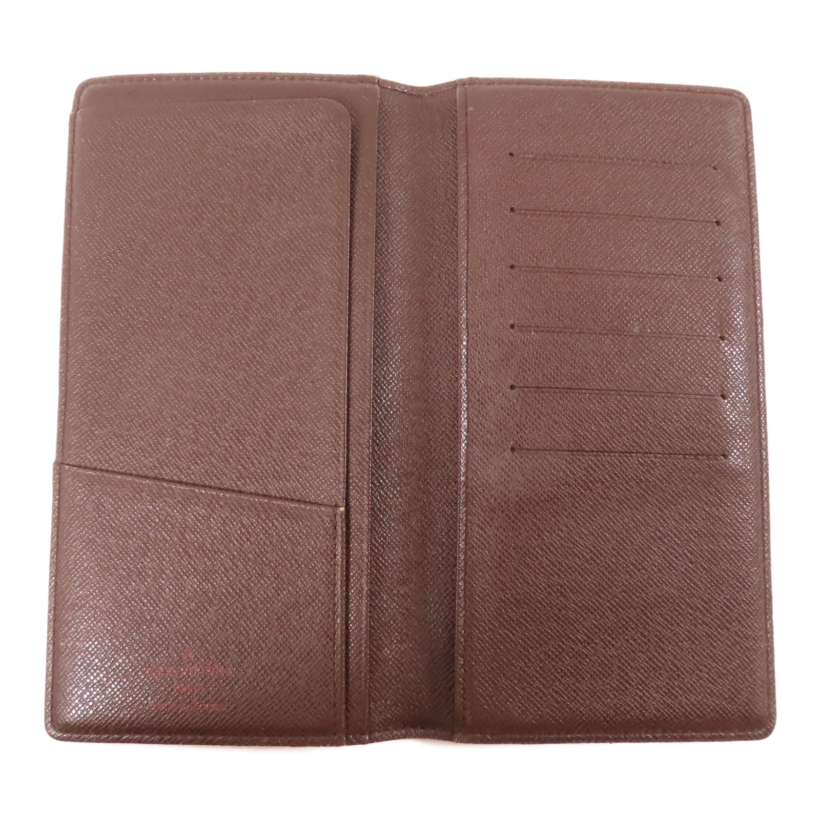 LOUIS VUITTON 【激減優惠】Damier Porte Valenrs Wallet長錢包啡色