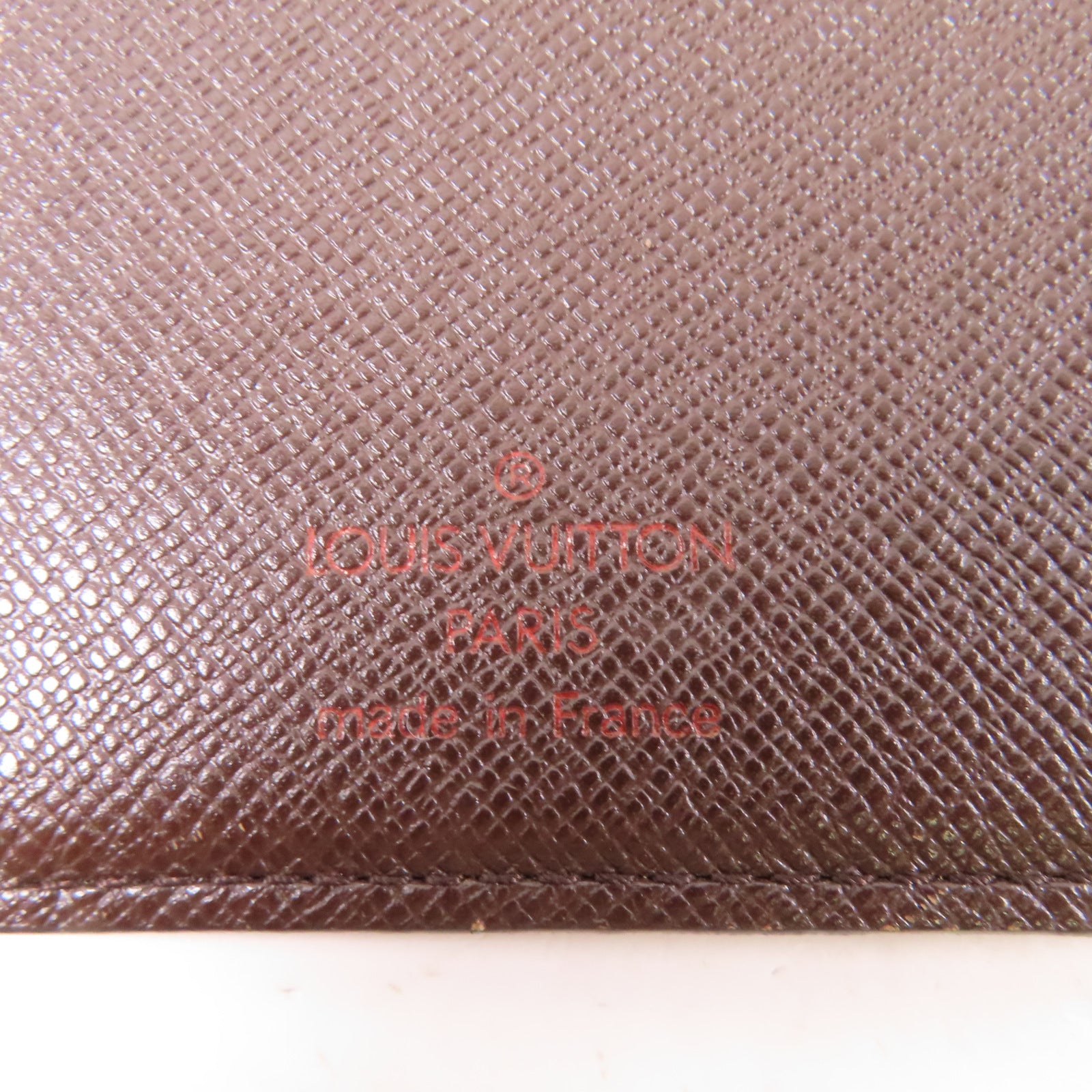 LOUIS VUITTON 【激減優惠】Damier Porte Valenrs Wallet長錢包啡色
