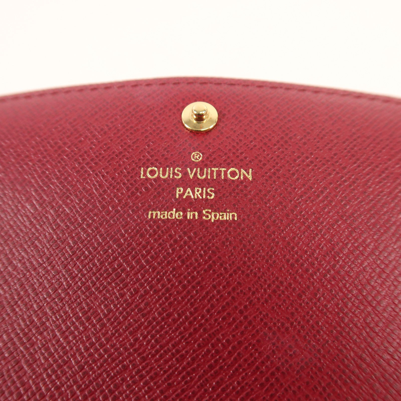 LOUIS VUITTON Monogram Emilie Long Wallet金扣長錢包