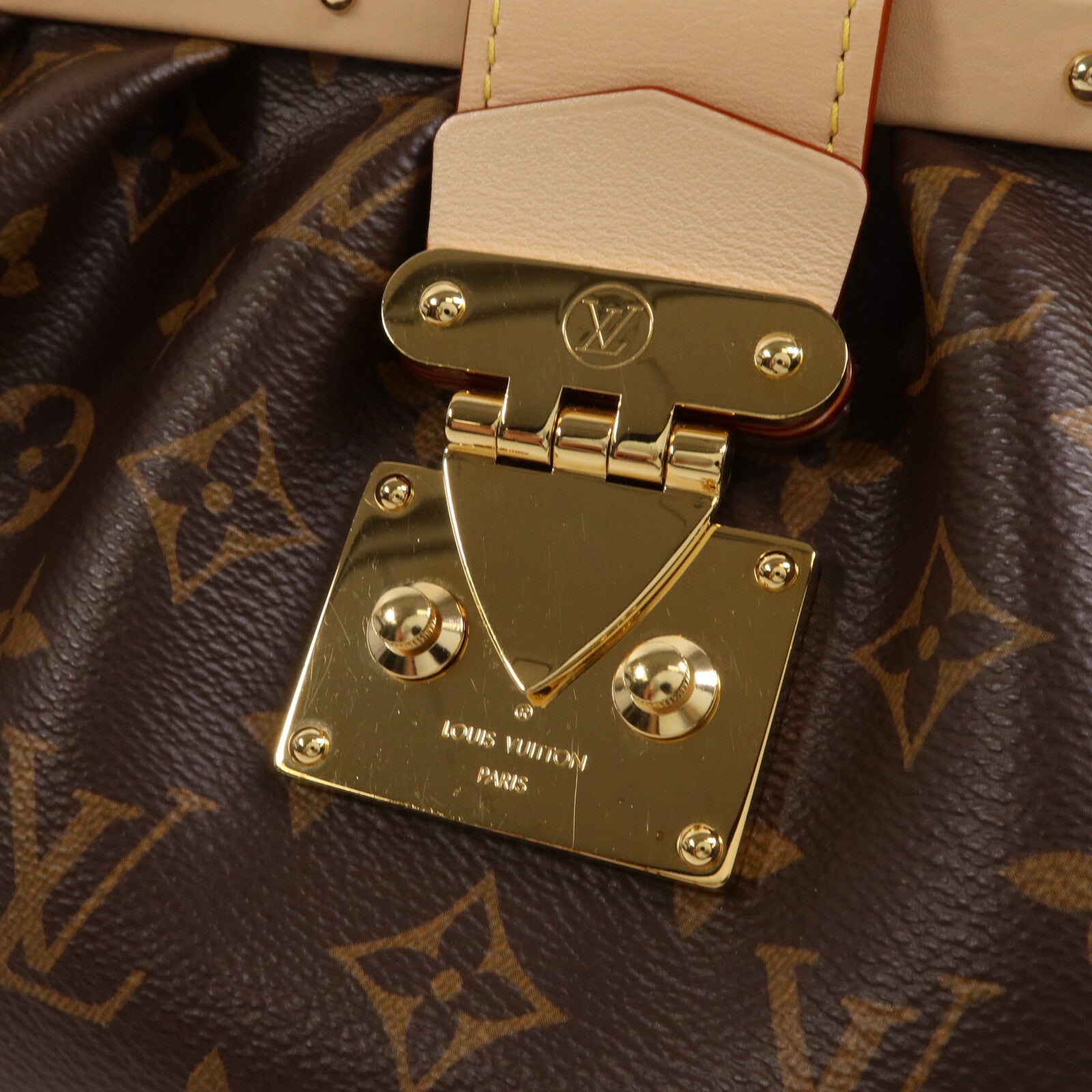 LOUIS VUITTON Monogram Clutch鏈帶手挽肩背兩用袋