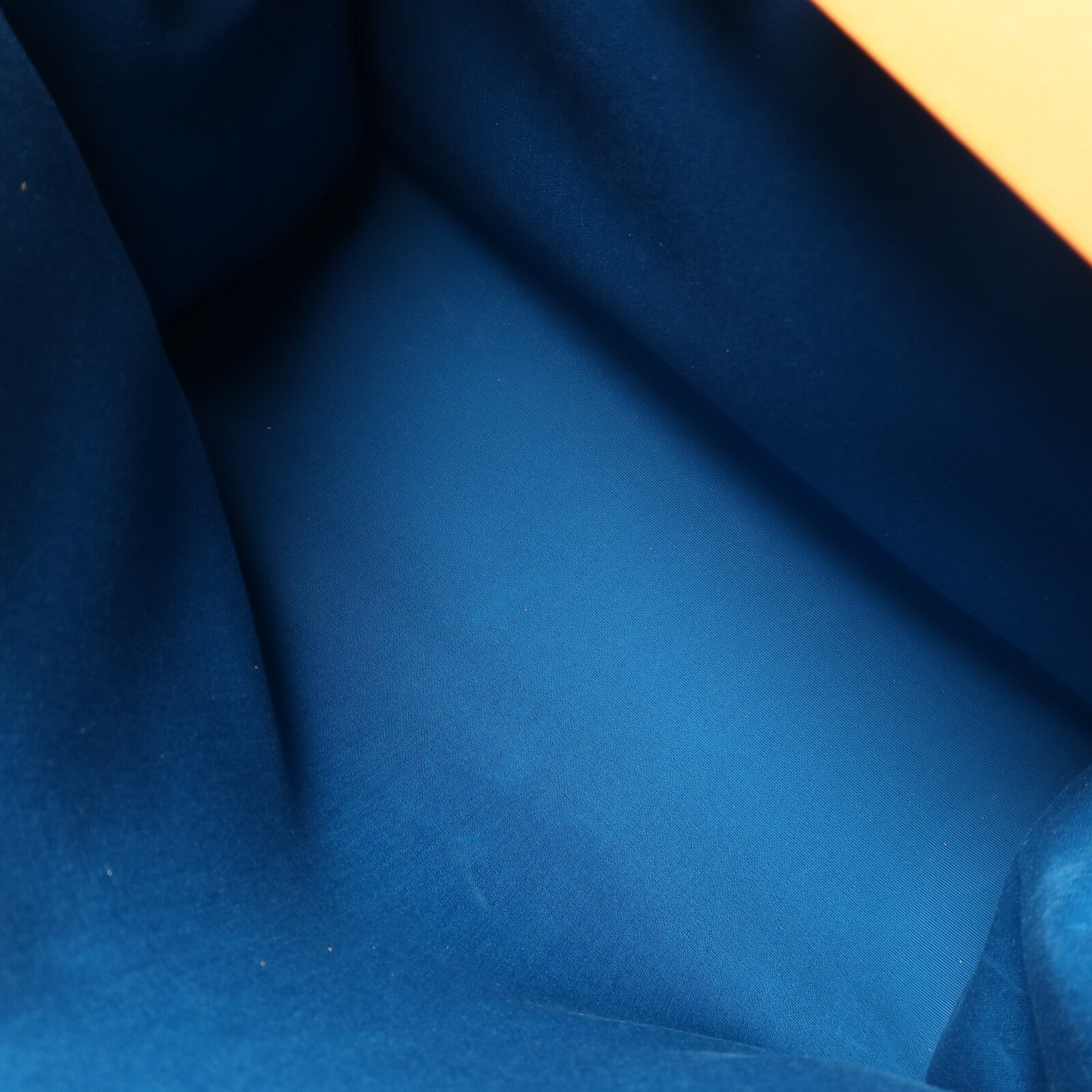 HERMES 帆布Herbag MM銀扣手挽肩背兩用袋Blue Izmir