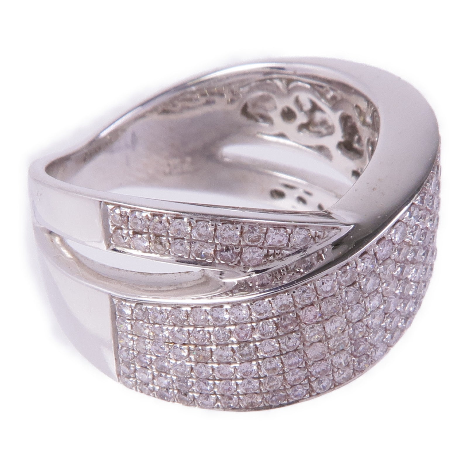 JEWELRY 【激減優惠】18K白金Diamond Ring鑽石戒指US#6.5