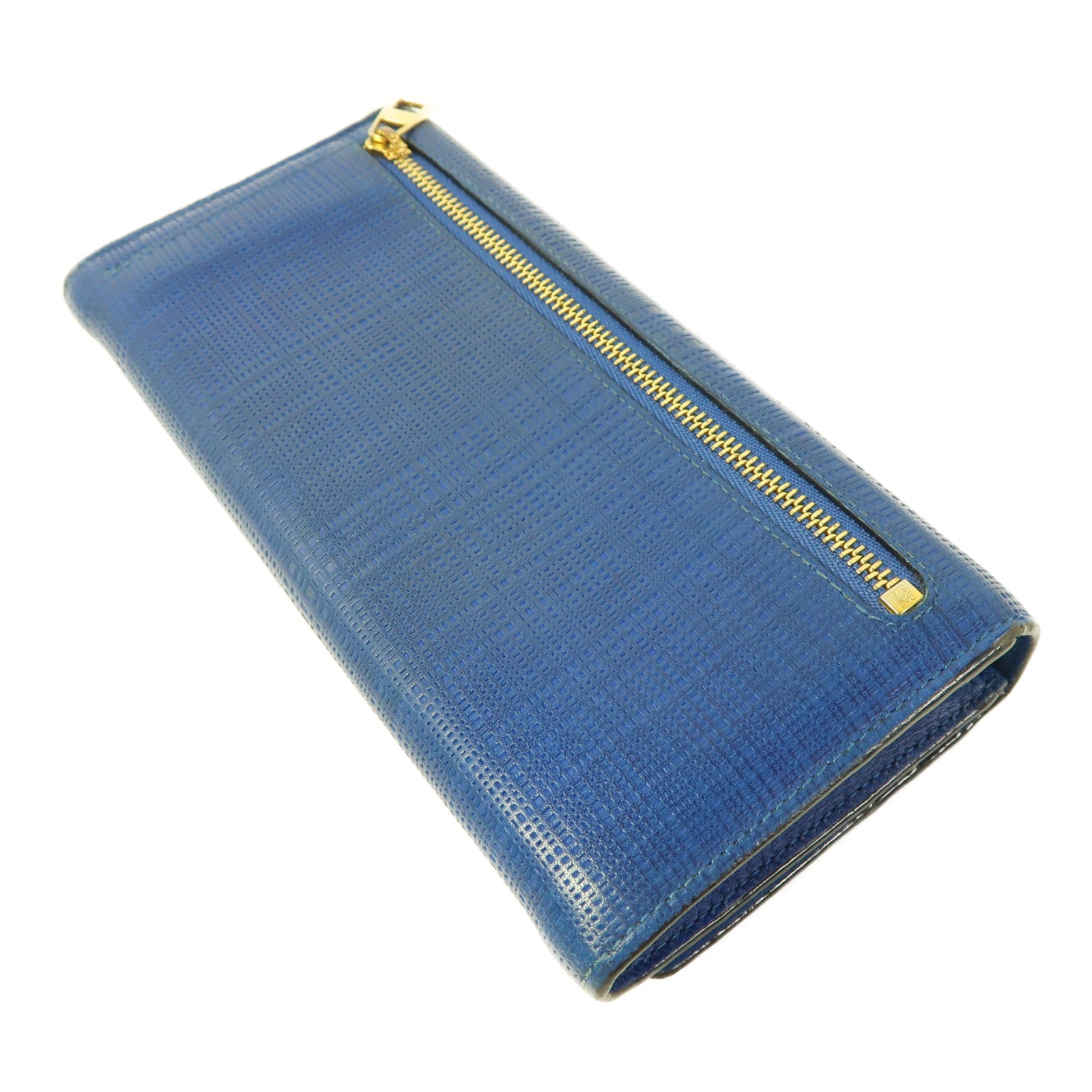 LOEWE 牛皮皮革Long Wallet金扣長錢包