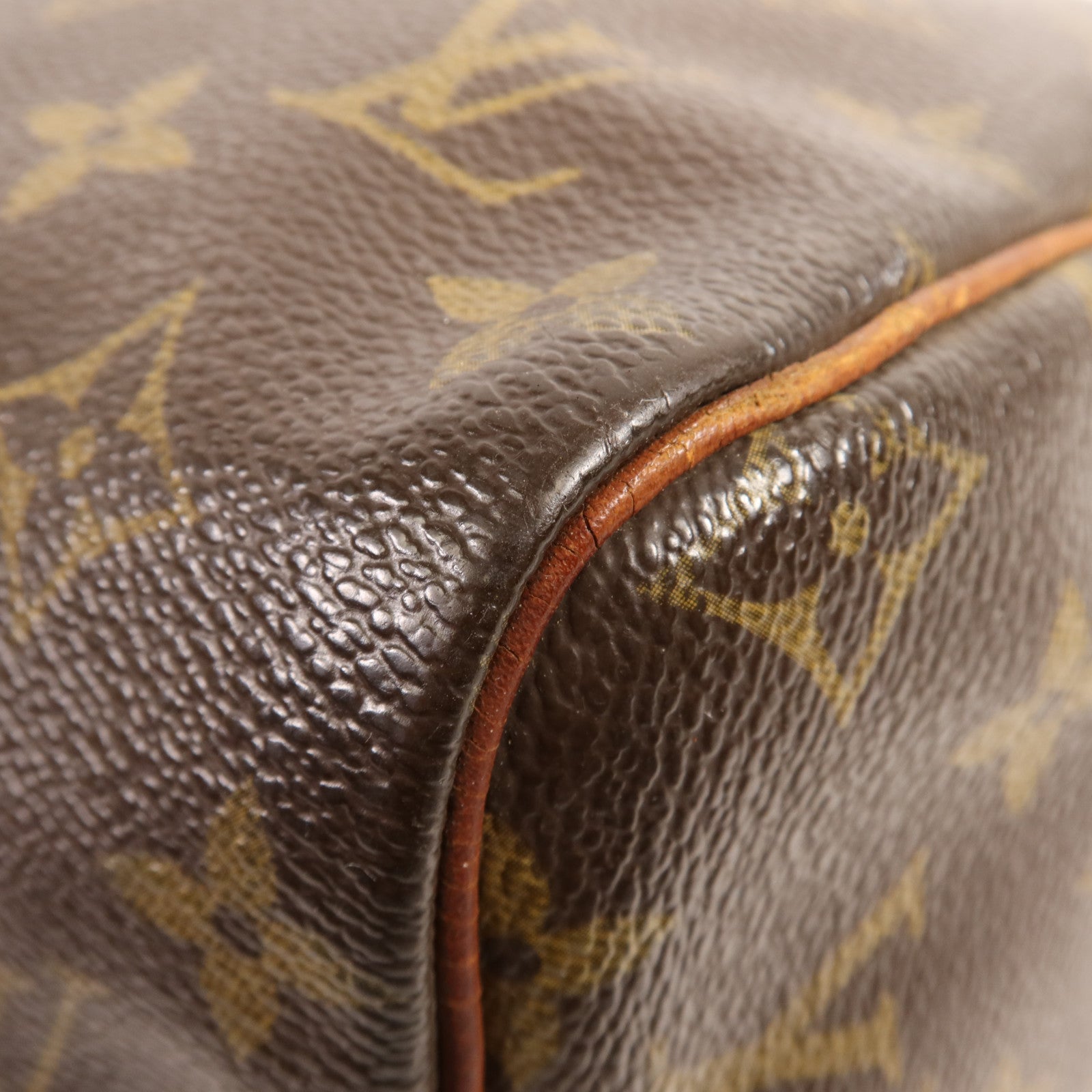 LOUIS VUITTON Monogram Speedy 30金扣手挽袋