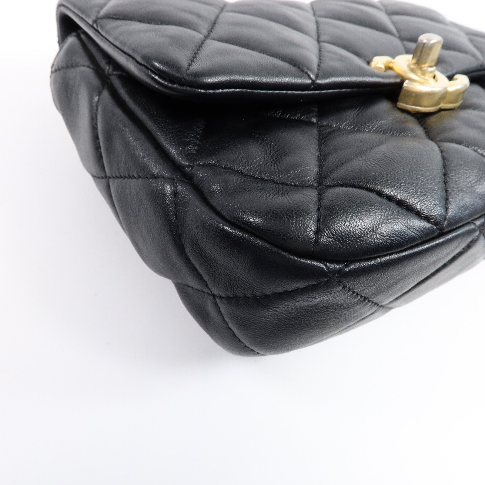 CHANEL 羊皮皮革Chain Shoulder Bag鏈帶肩背袋