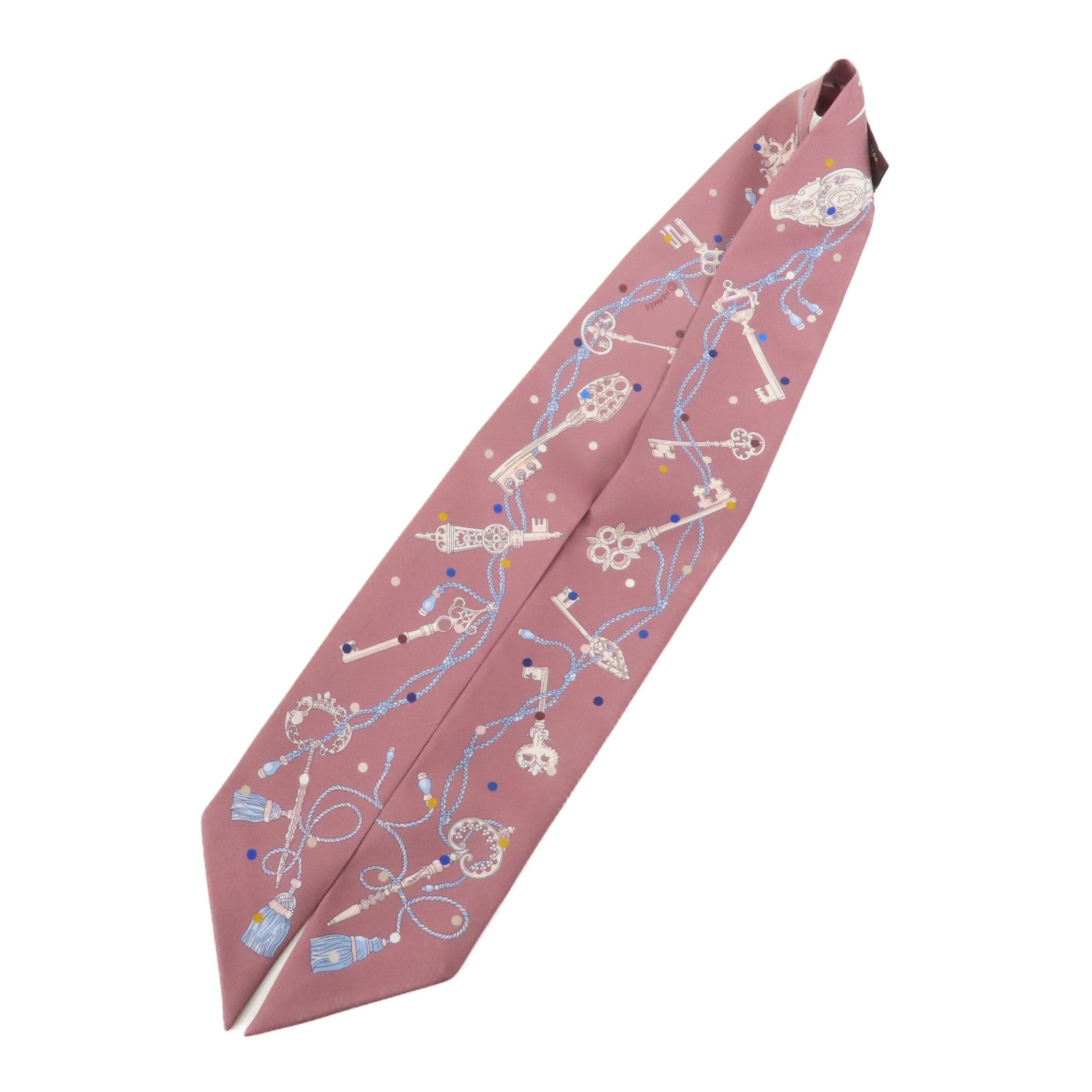 HERMES 絲質Twilly絲巾