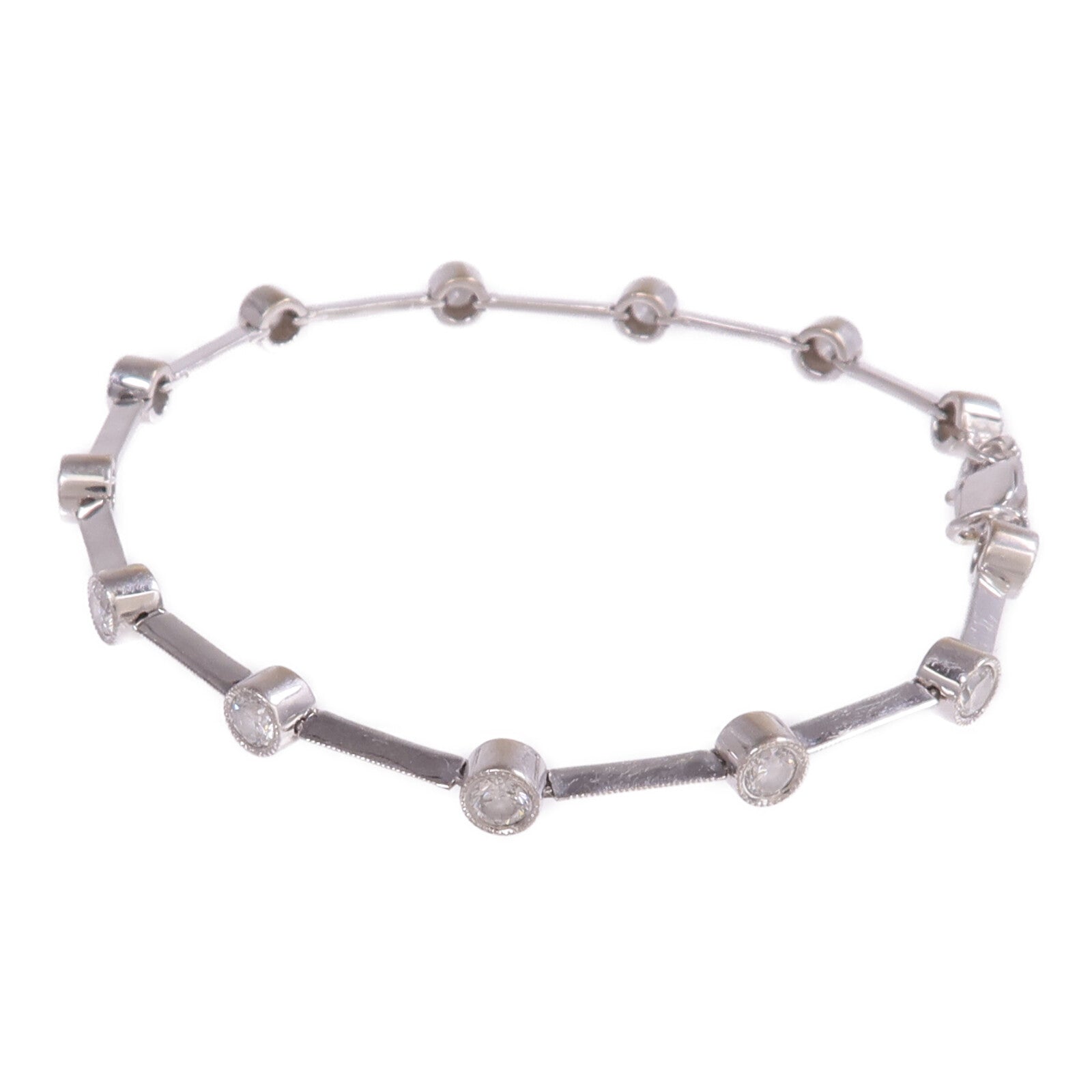 JEWELRY 18K白金Diamond Bracelet鑽石手鏈