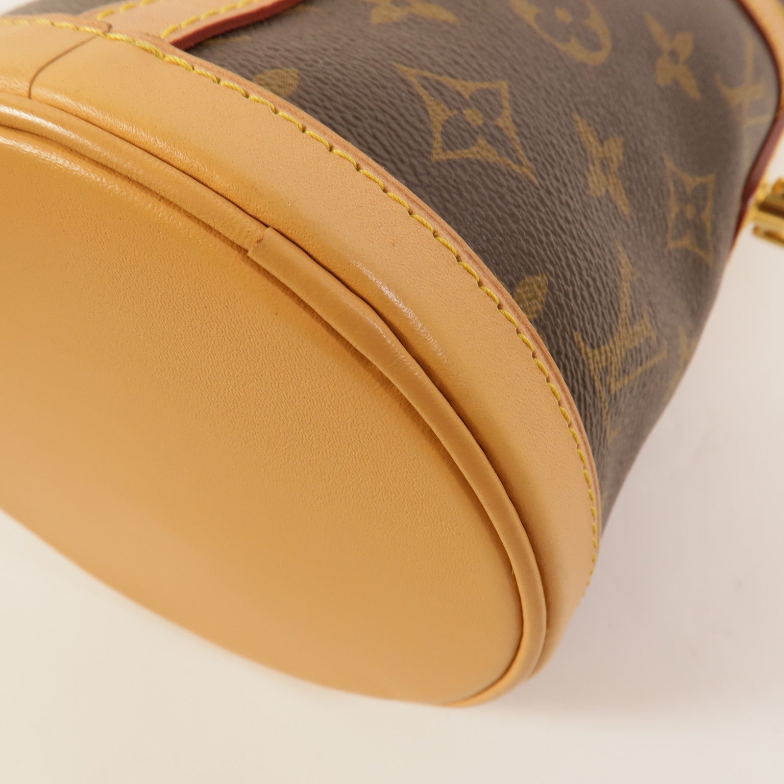 LOUIS VUITTON Monogram Duffle金扣手挽肩背兩用袋棕色