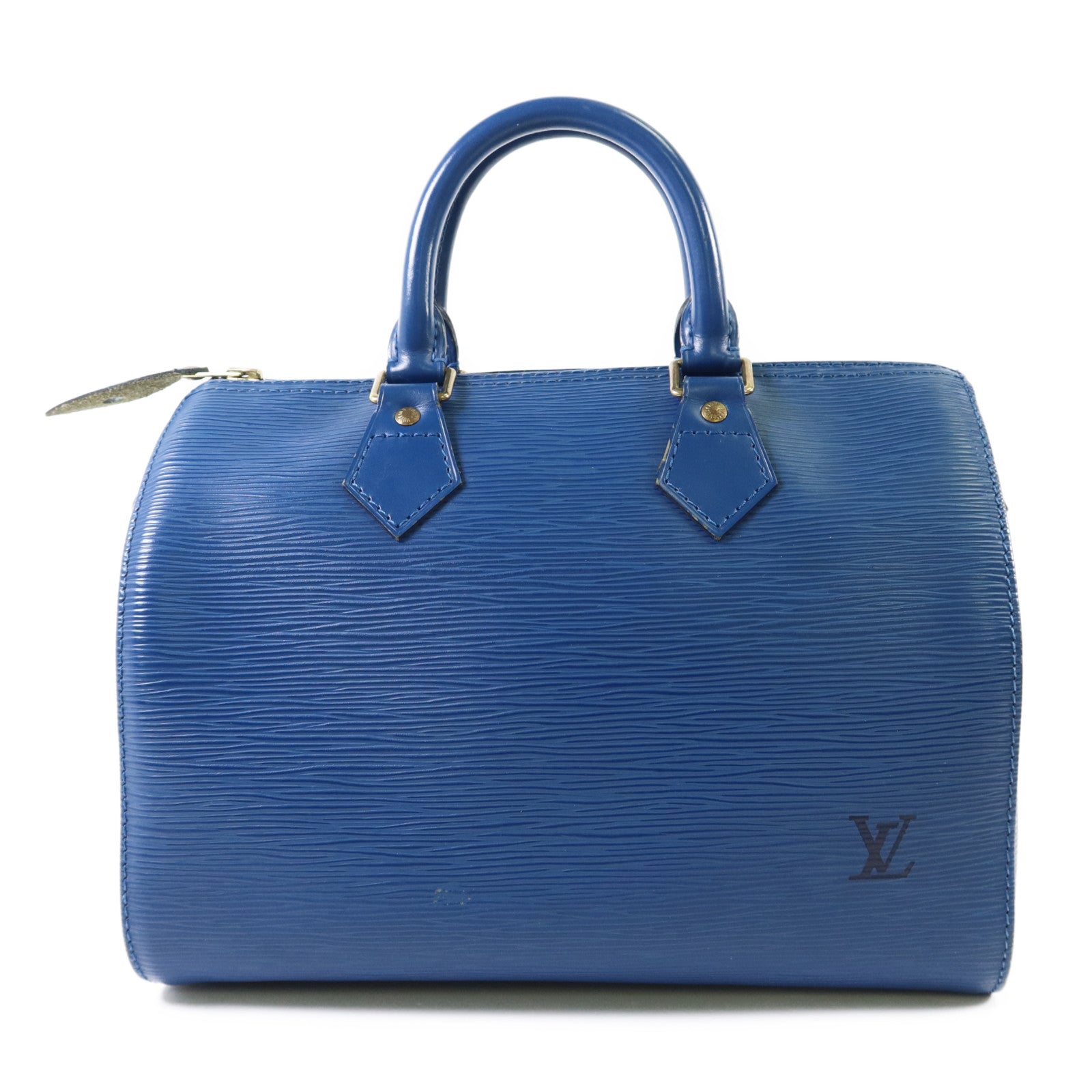 LOUIS VUITTON Epi Speedy 25金扣手挽袋