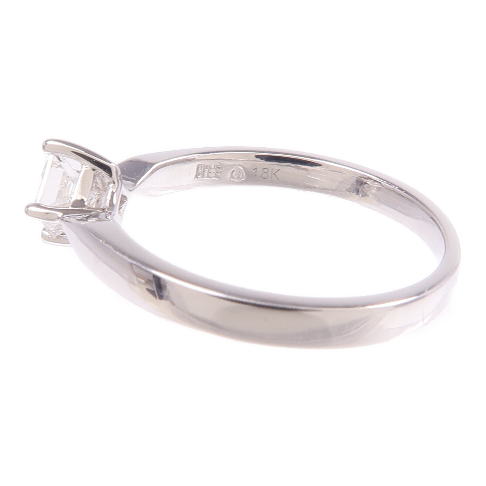 JEWELRY 18K白金Diamond Ring鑽石戒指US#6