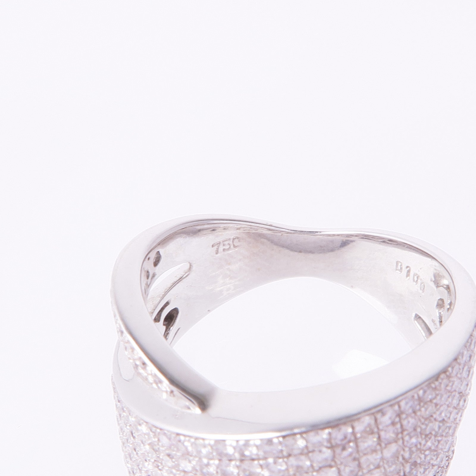 JEWELRY 【激減優惠】18K白金Diamond Ring鑽石戒指US#6.5