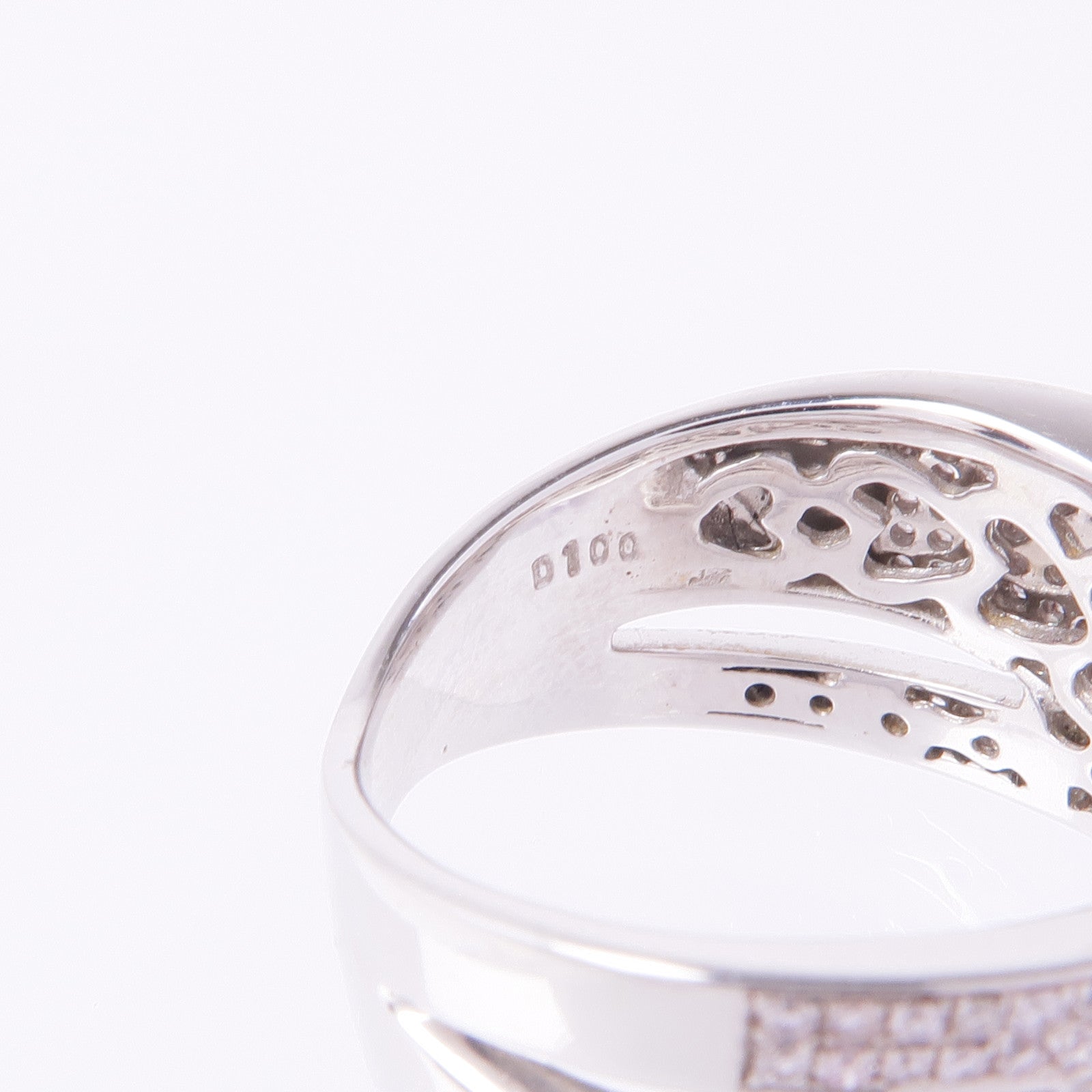 JEWELRY 【激減優惠】18K白金Diamond Ring鑽石戒指US#6.5