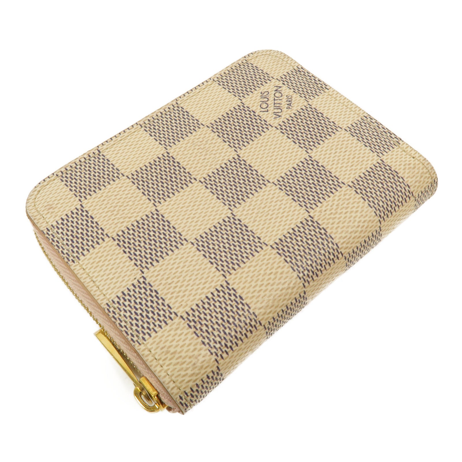 LOUIS VUITTON Damier Azur Zippy Coin Purse零錢包