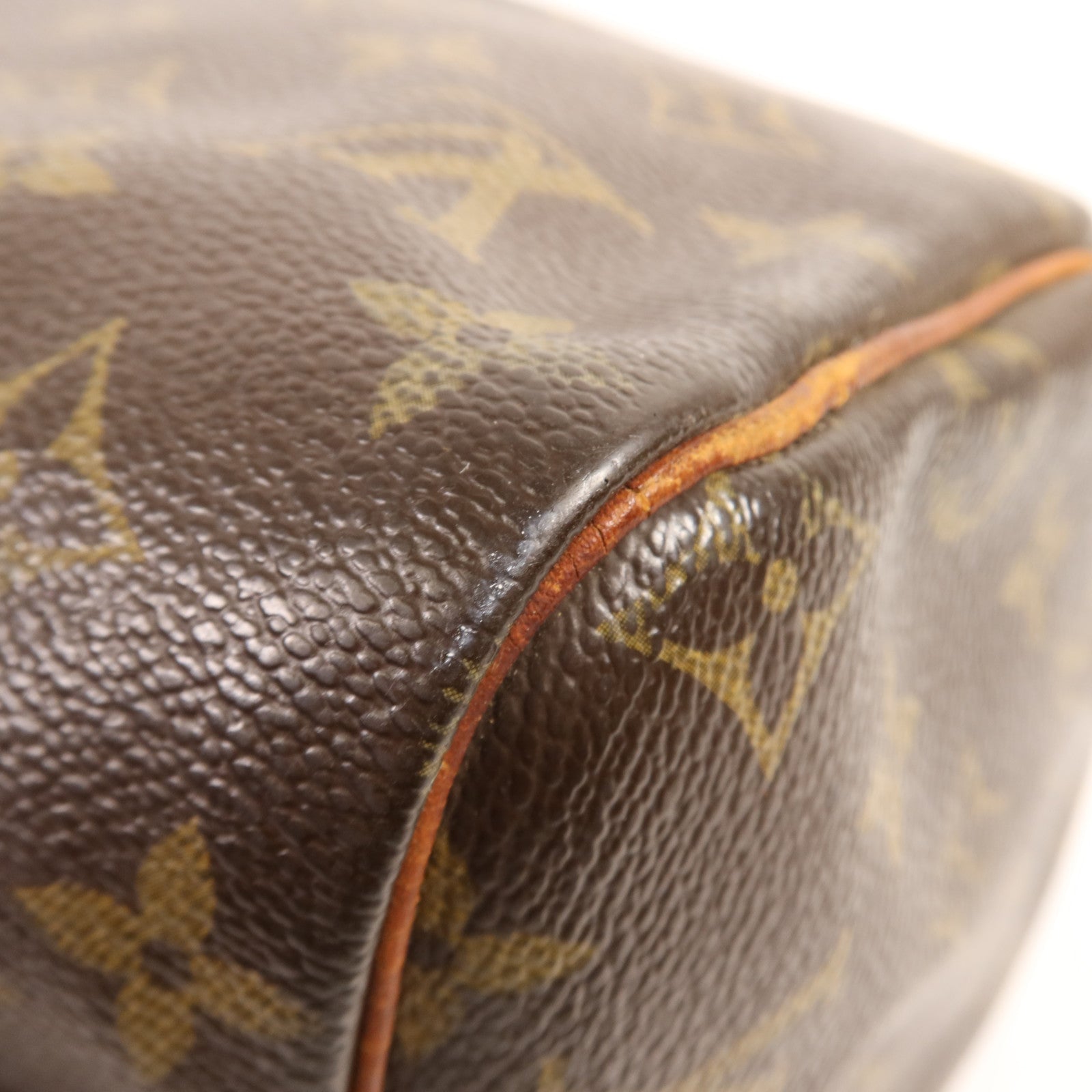 LOUIS VUITTON Monogram Speedy 30金扣手挽袋