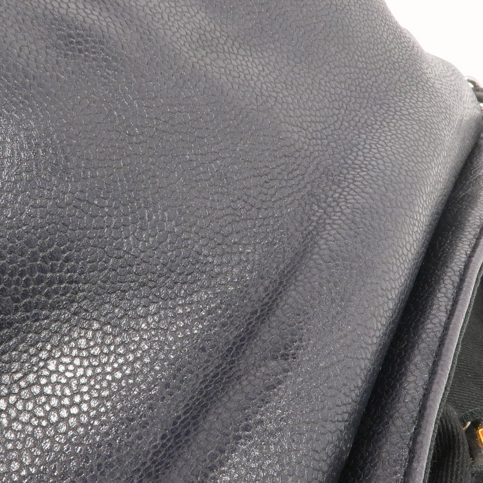 CHANEL 牛皮皮革Chain Shoulder Bag銀扣鏈帶肩背袋