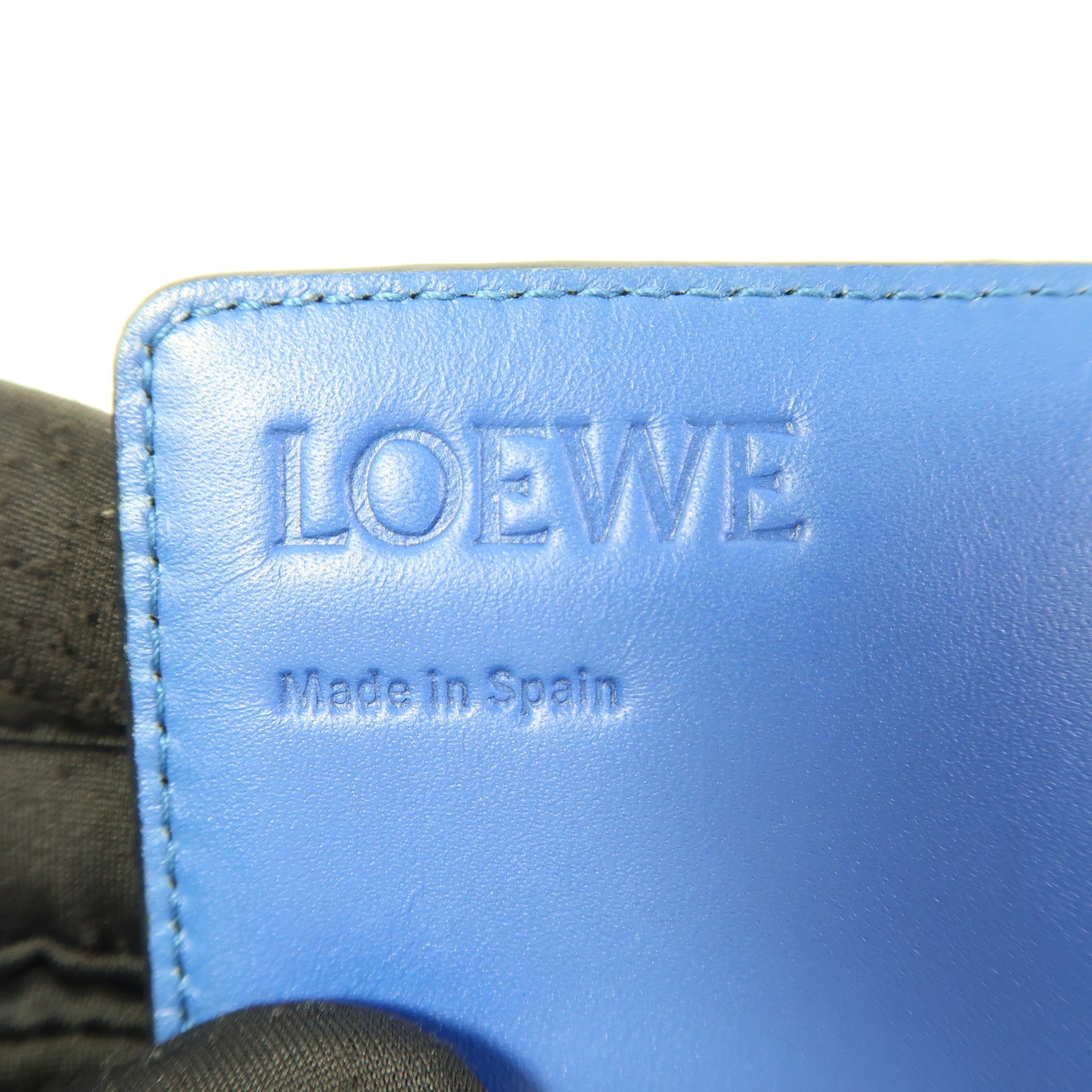 LOEWE 牛皮皮革Long Wallet金扣長錢包