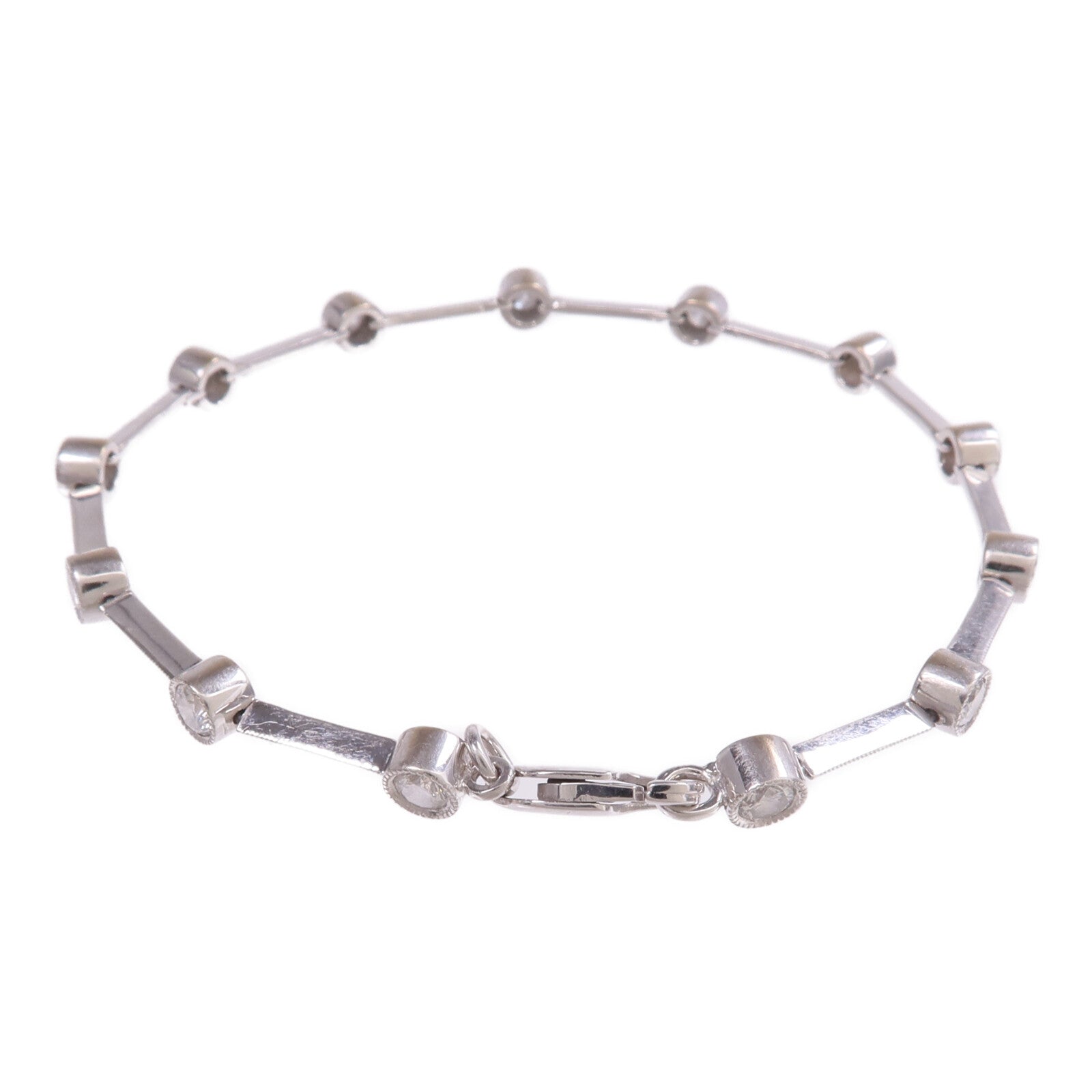JEWELRY 18K白金Diamond Bracelet鑽石手鏈