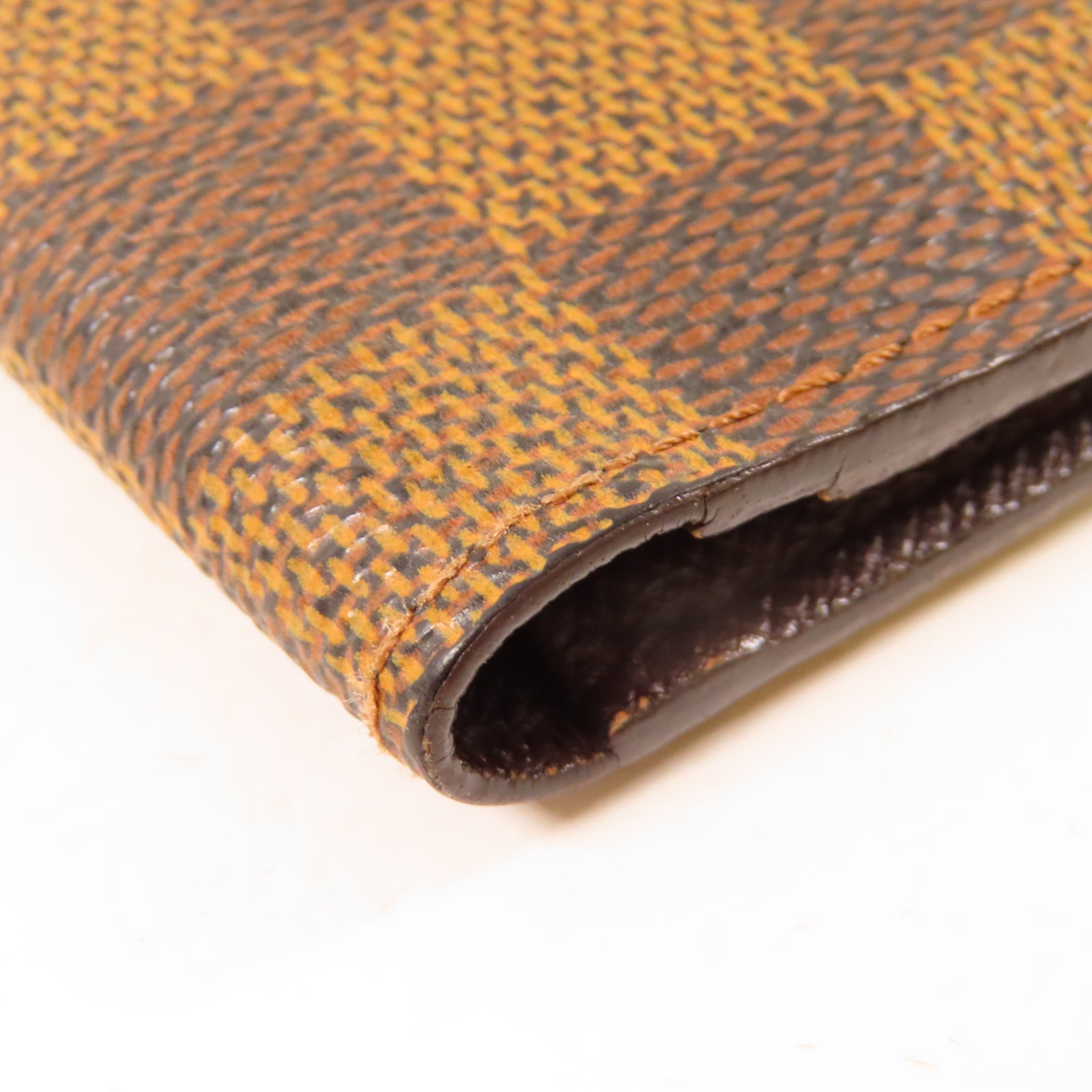 LOUIS VUITTON 【激減優惠】Damier Porte Valenrs Wallet長錢包啡色