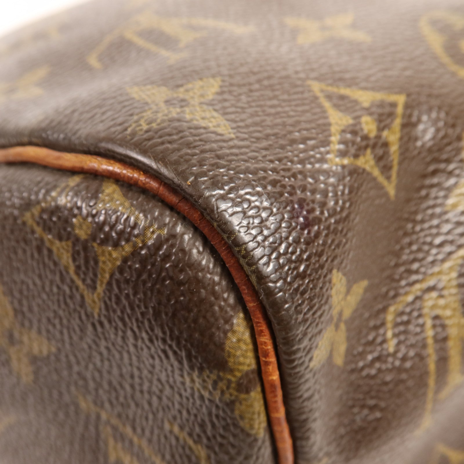 LOUIS VUITTON Monogram Speedy 30金扣手挽袋