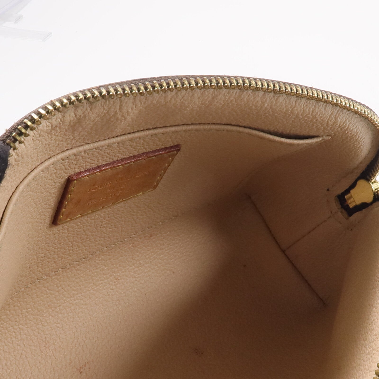 LOUIS VUITTON Monogram Cosmetic Pouch手拿包棕色