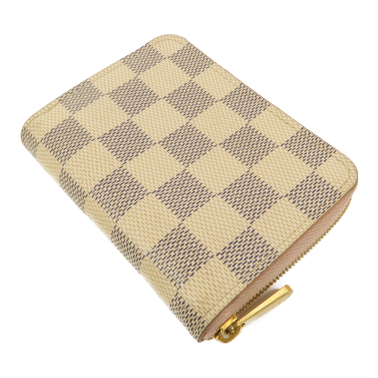 LOUIS VUITTON Damier Azur Zippy Coin Purse零錢包