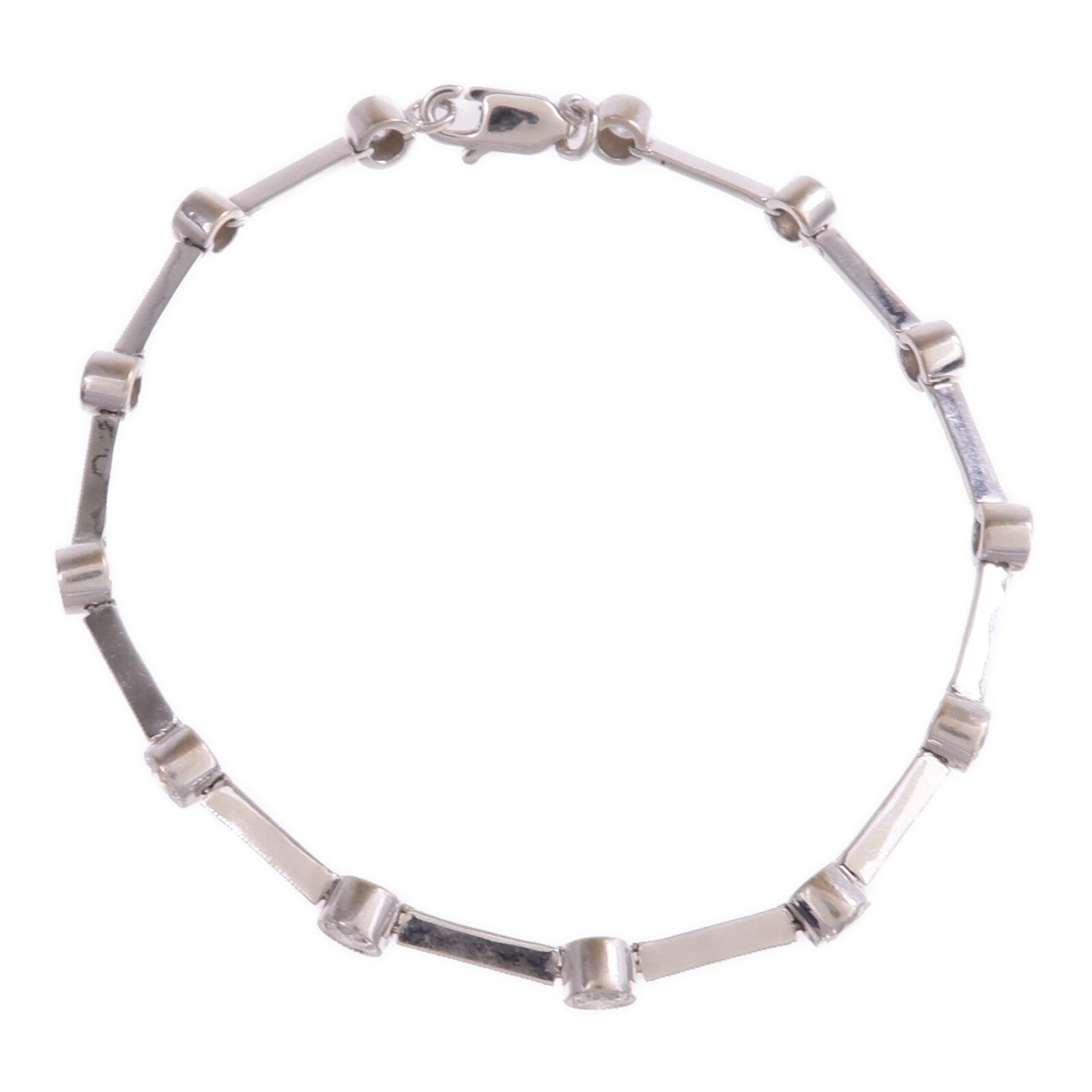 JEWELRY 18K白金Diamond Bracelet鑽石手鏈