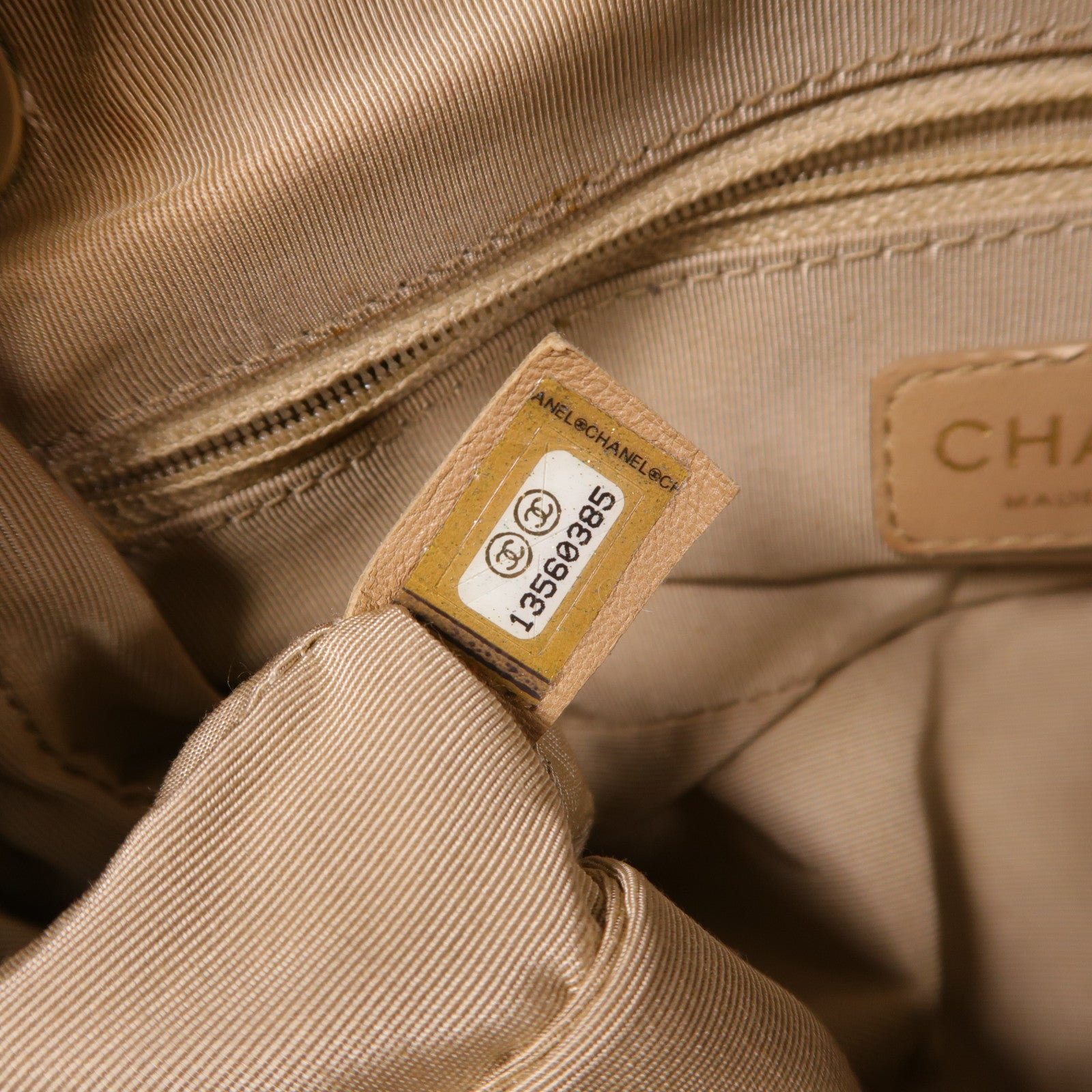 CHANEL CC GHW Bubble Chain Shoulder Bag Calfskin Leather Gold
