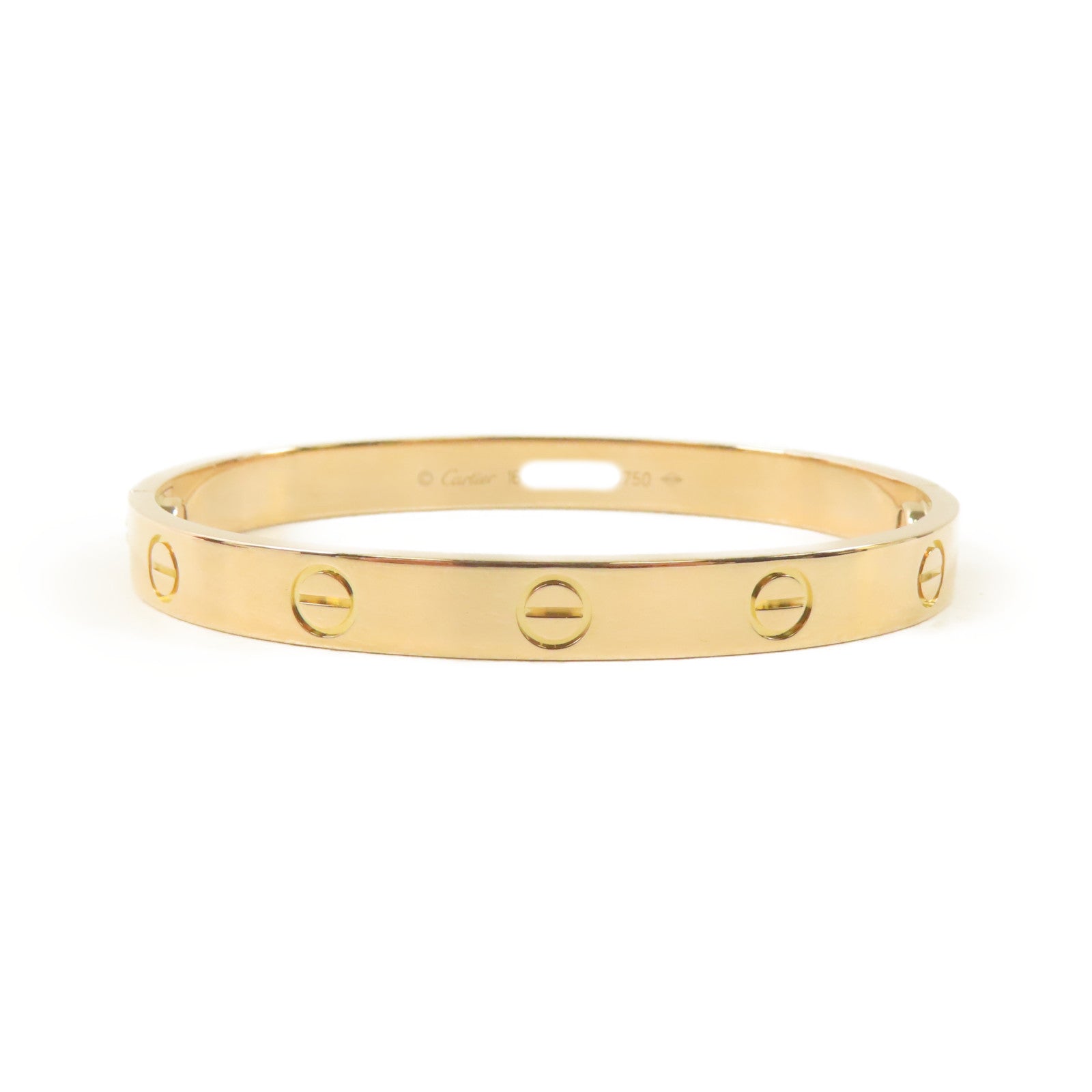 CARTIER 18K玫瑰金Love Bracelet手鐲
