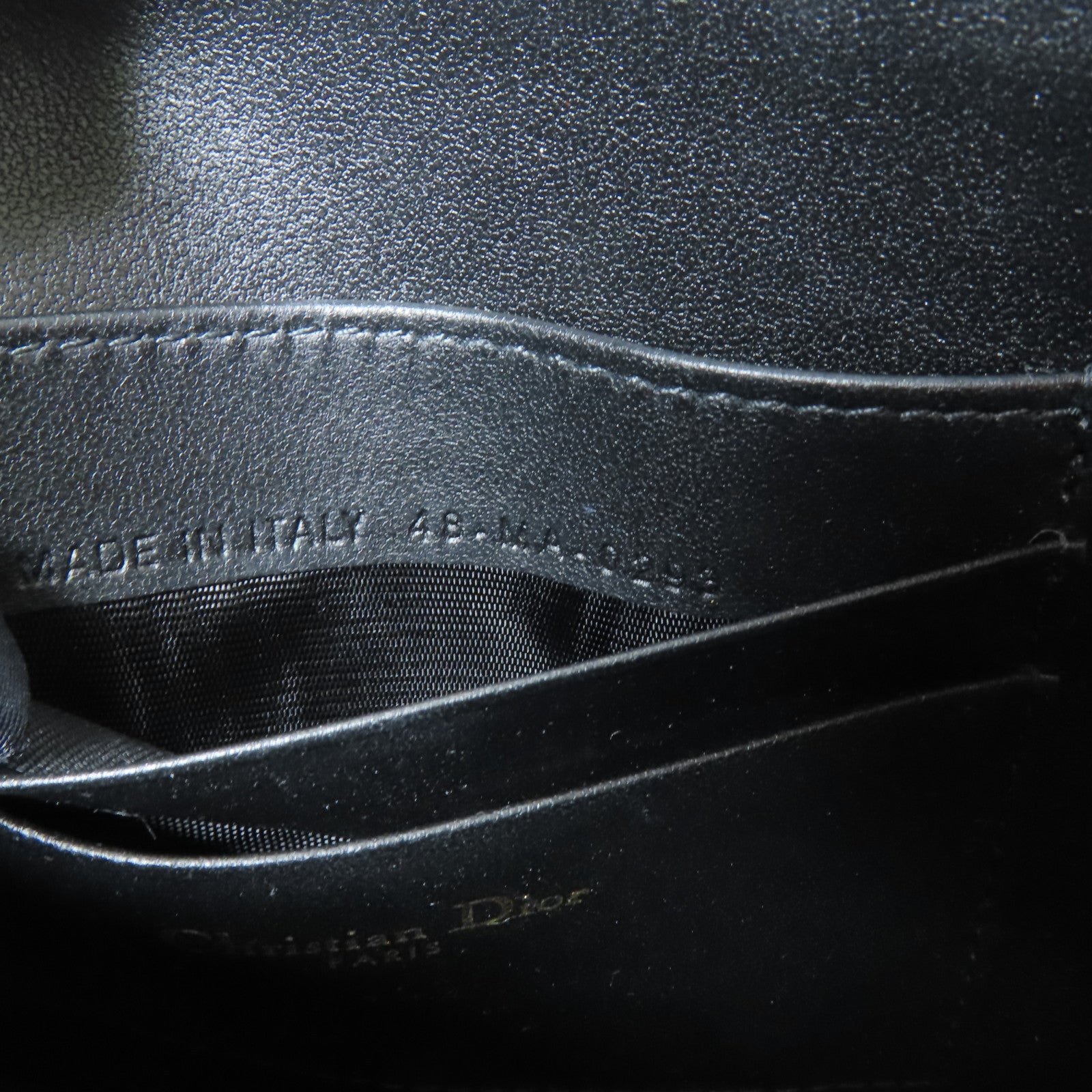 Dior 【激減優惠】山羊皮皮革Saddle Rodeo Poach金扣肩背袋