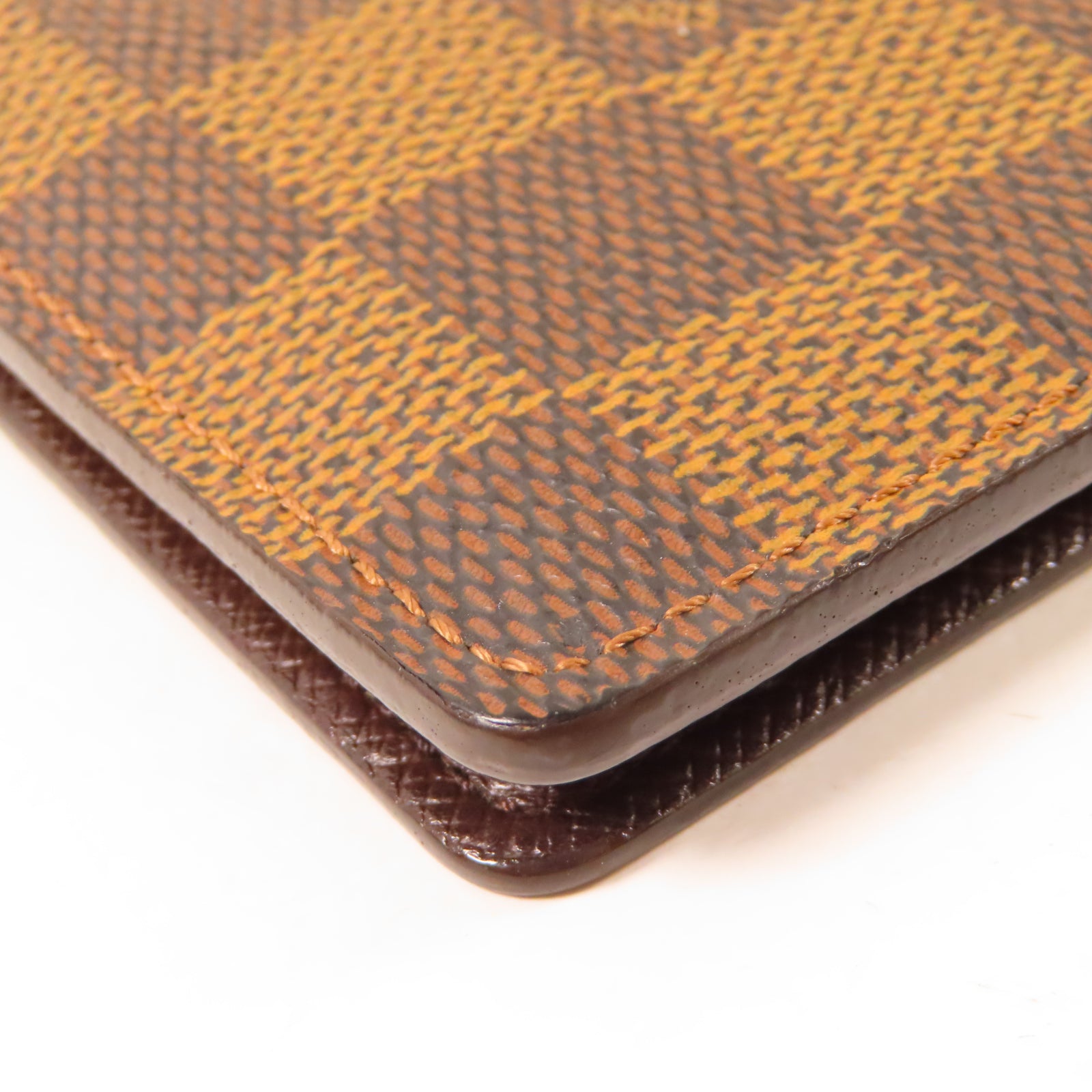 LOUIS VUITTON 【激減優惠】Damier Porte Valenrs Wallet長錢包啡色