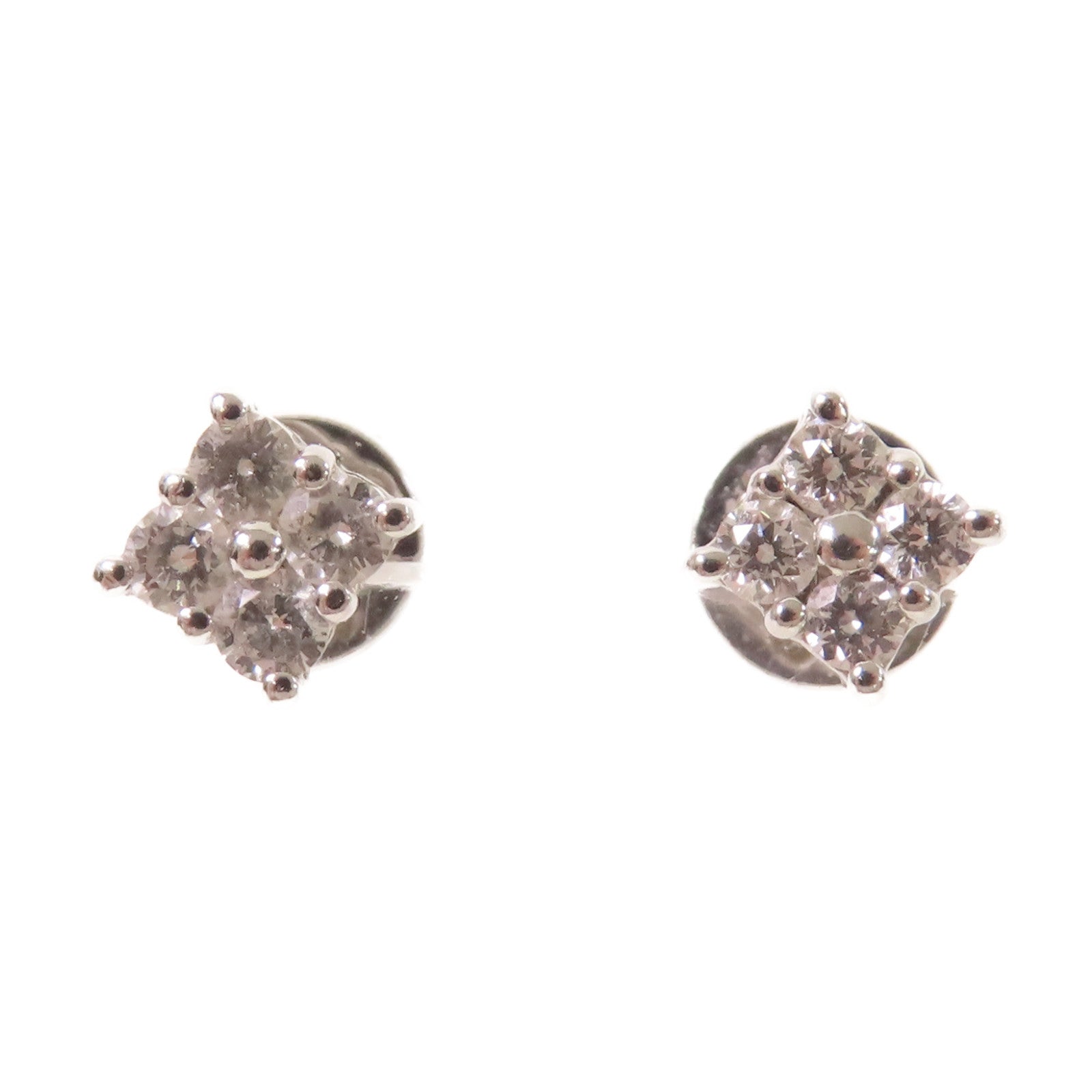 JEWELRY 【激減優惠】18K白金/0.11ct鑽石Diamond Earrings耳環