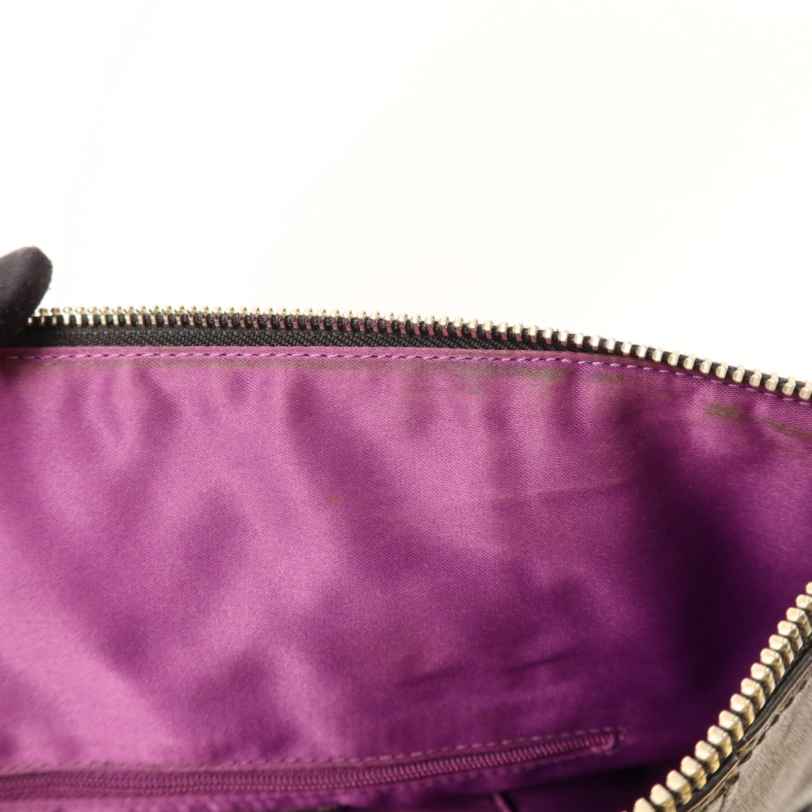 COACH 牛皮皮革2 Way Shoulder Bag銀扣手挽肩背兩用袋