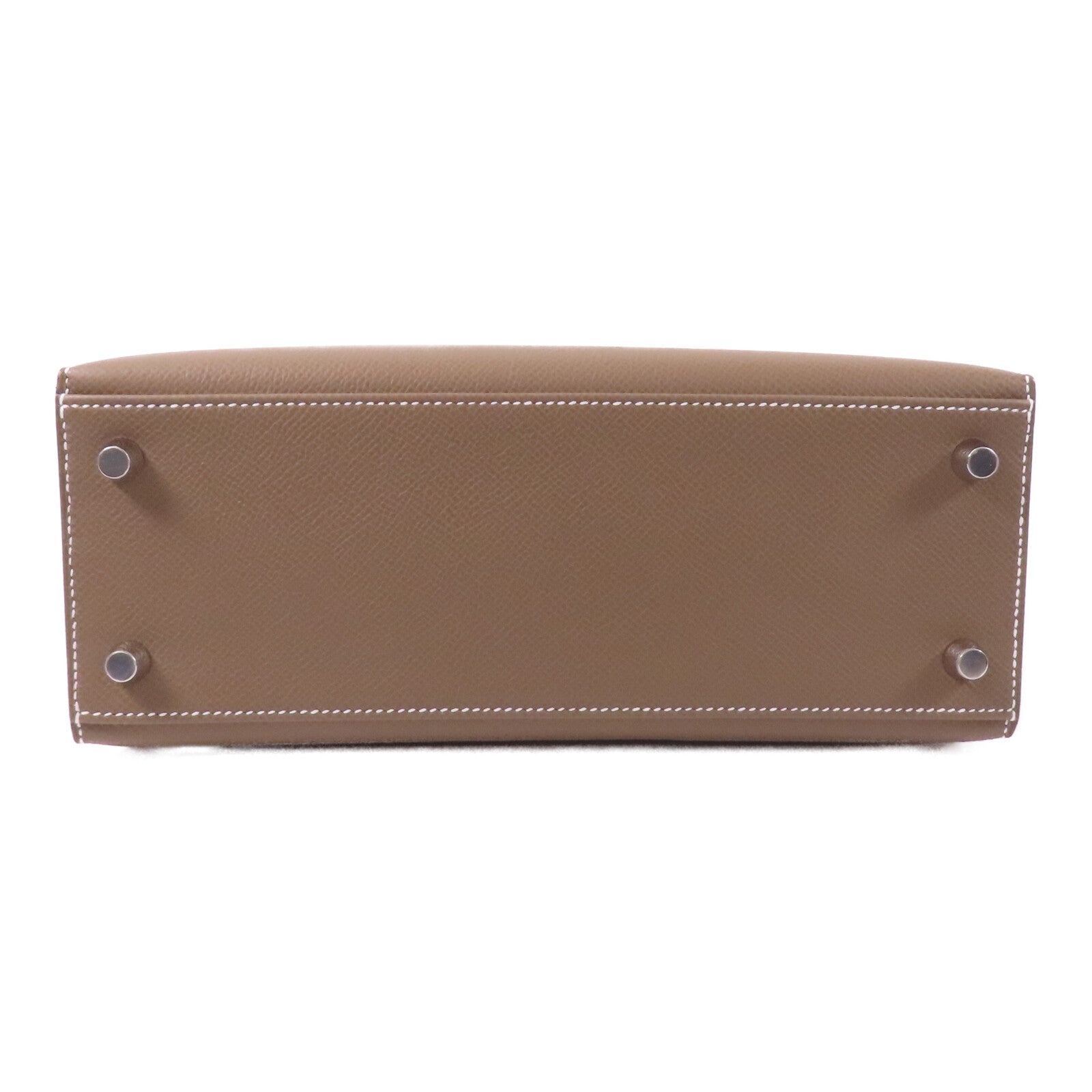 HERMES Epsom皮革Kelly 25手挽肩背兩用袋Etoupe