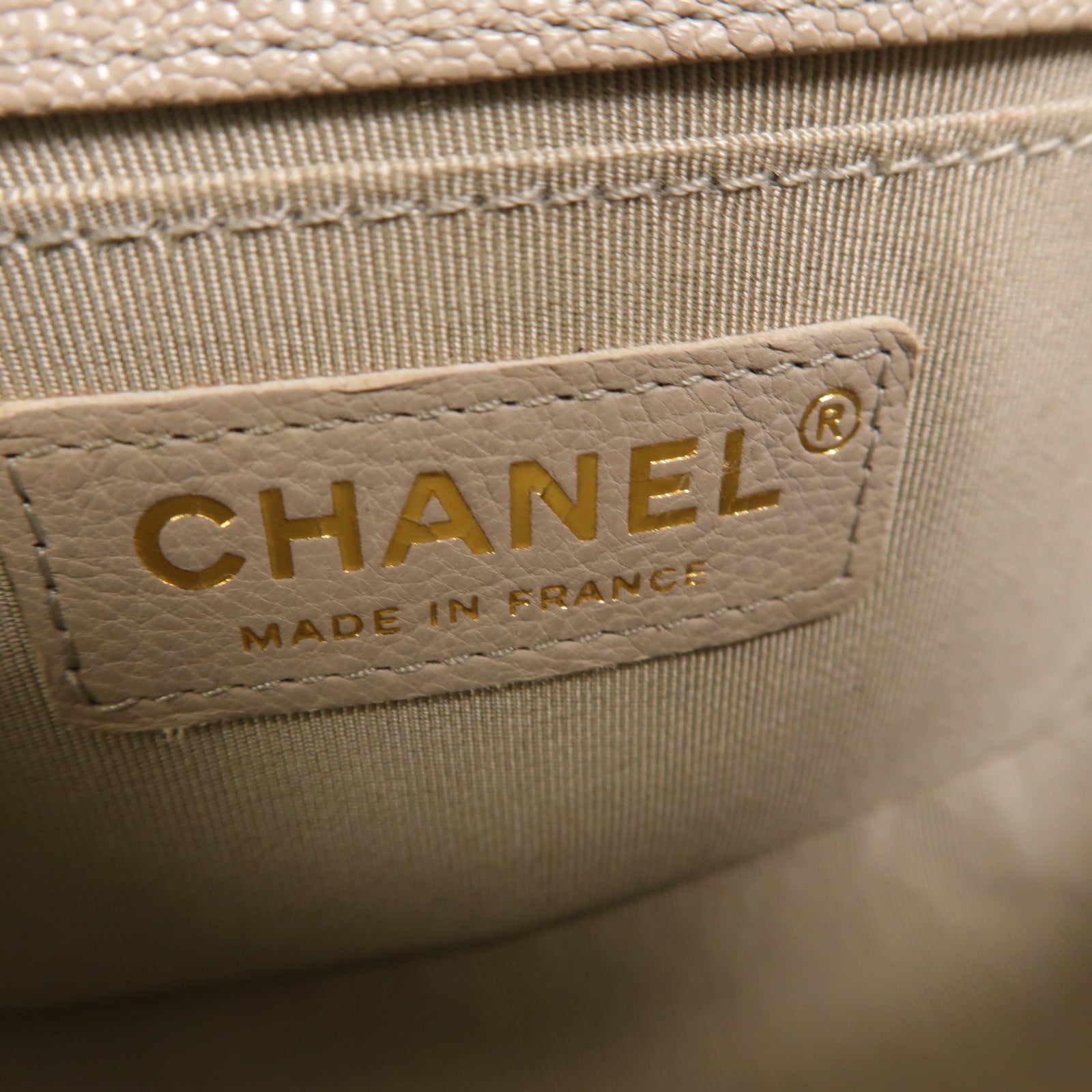 CHANEL 牛皮皮革Boy 20鏈帶肩背袋