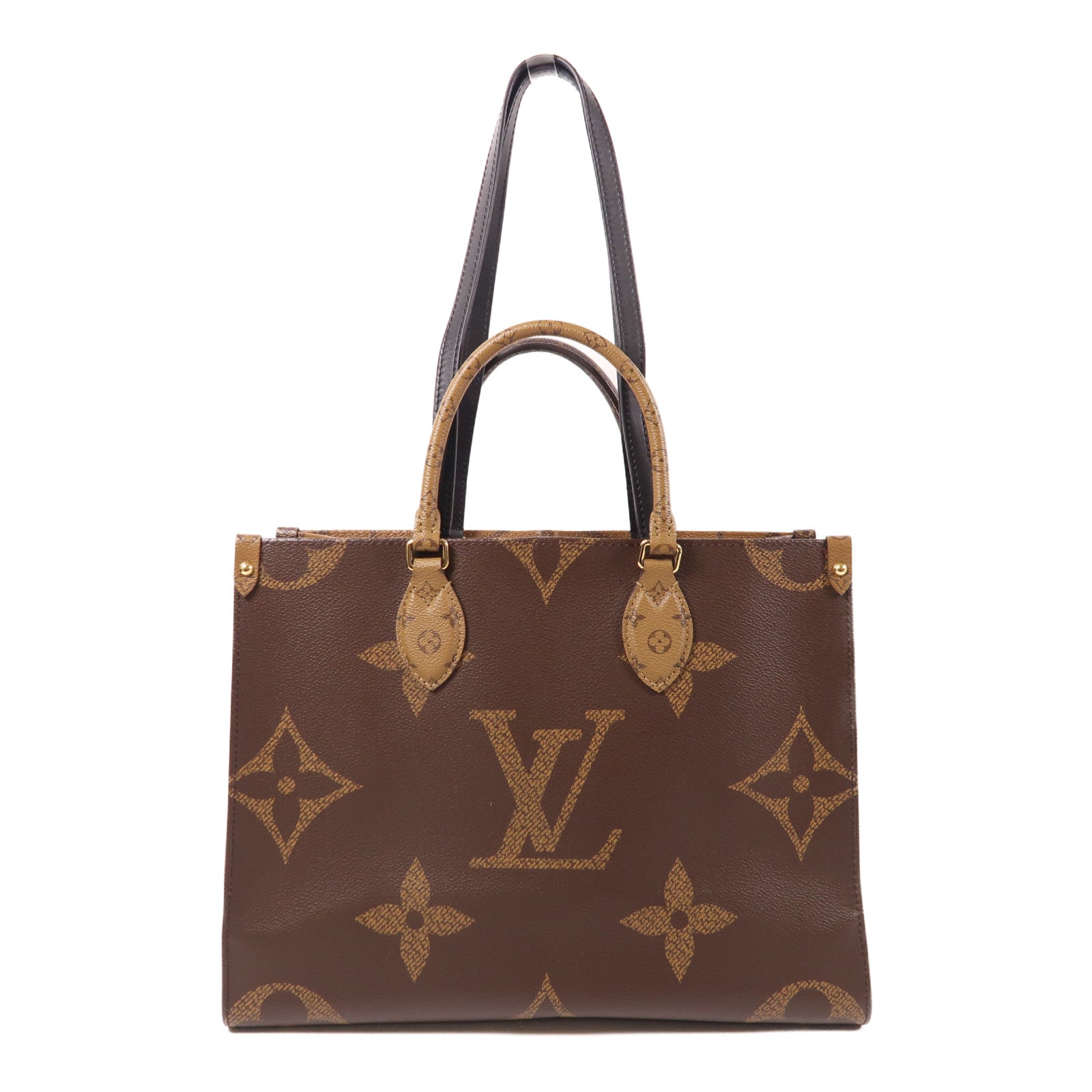 LOUIS VUITTON LV On The Go MM 2 Way Bag M45321 Monogram/Monogram Reverse Giant