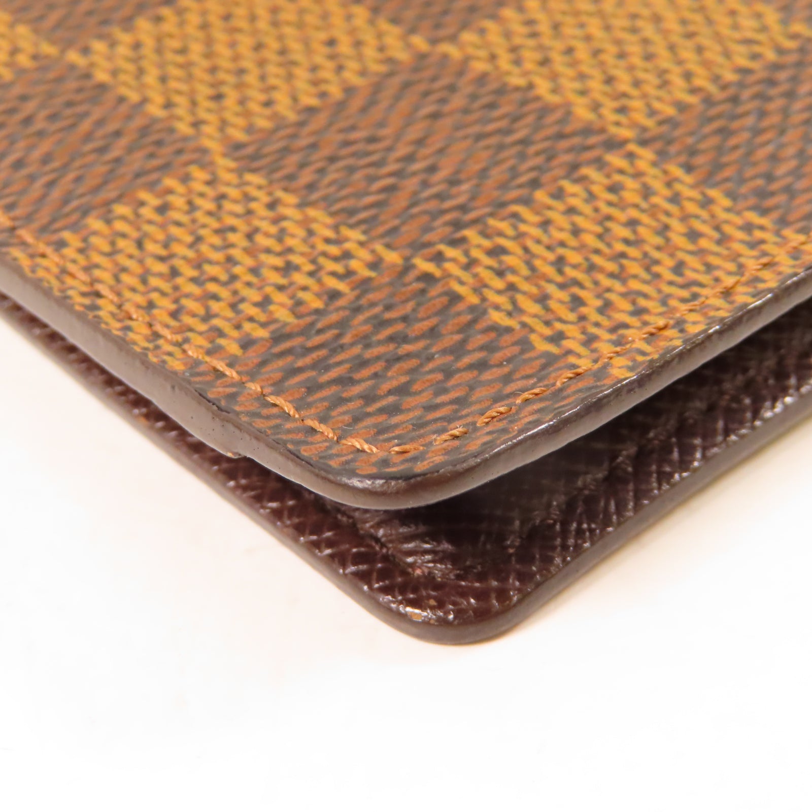 LOUIS VUITTON 【激減優惠】Damier Porte Valenrs Wallet長錢包啡色