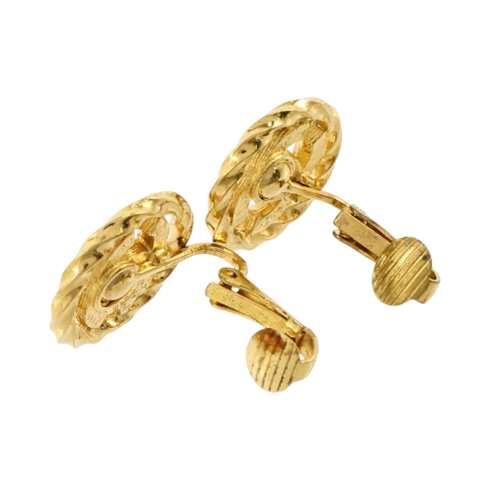 CHANEL 金屬Vintage Clip-On Earrings耳環