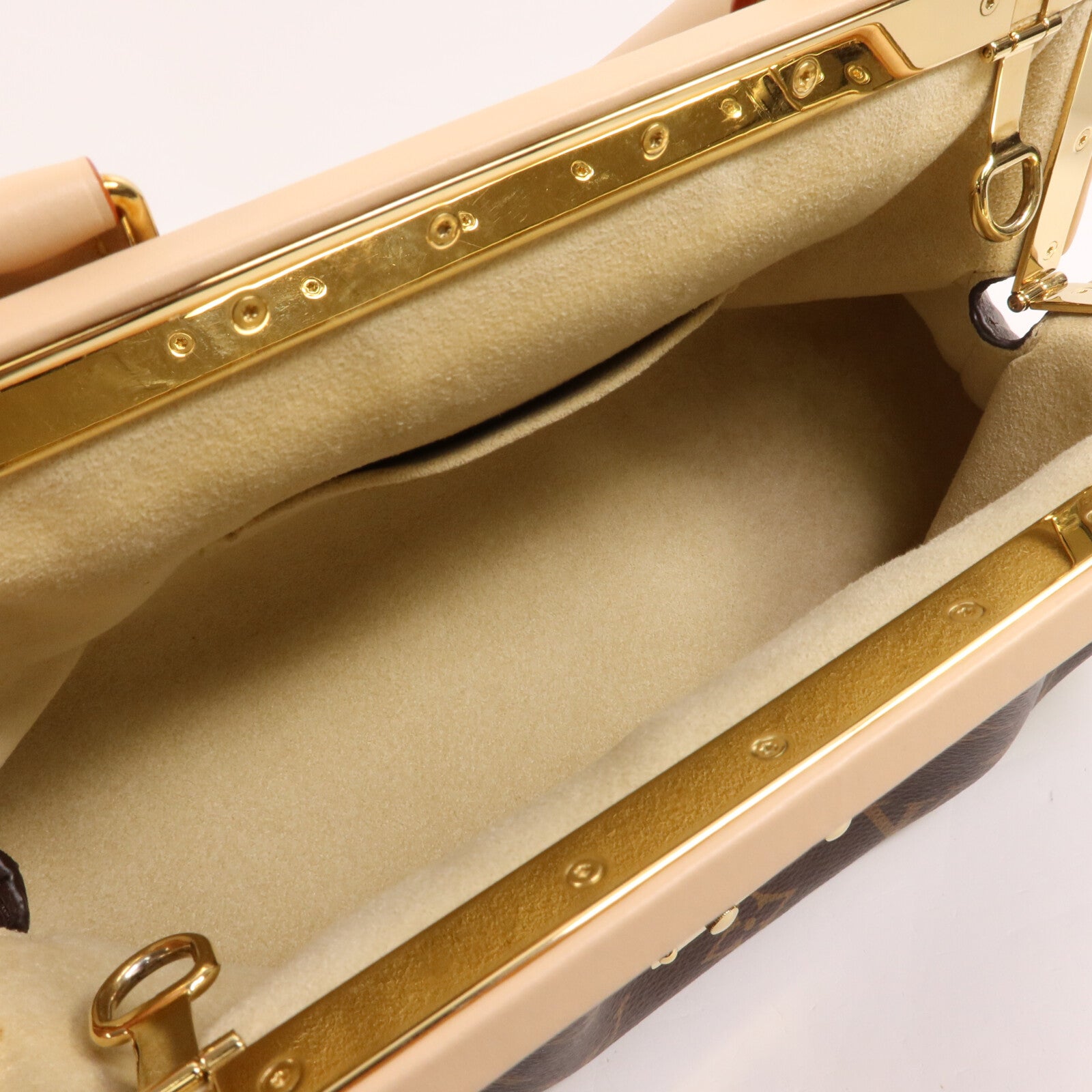 LOUIS VUITTON Monogram Clutch鏈帶手挽肩背兩用袋