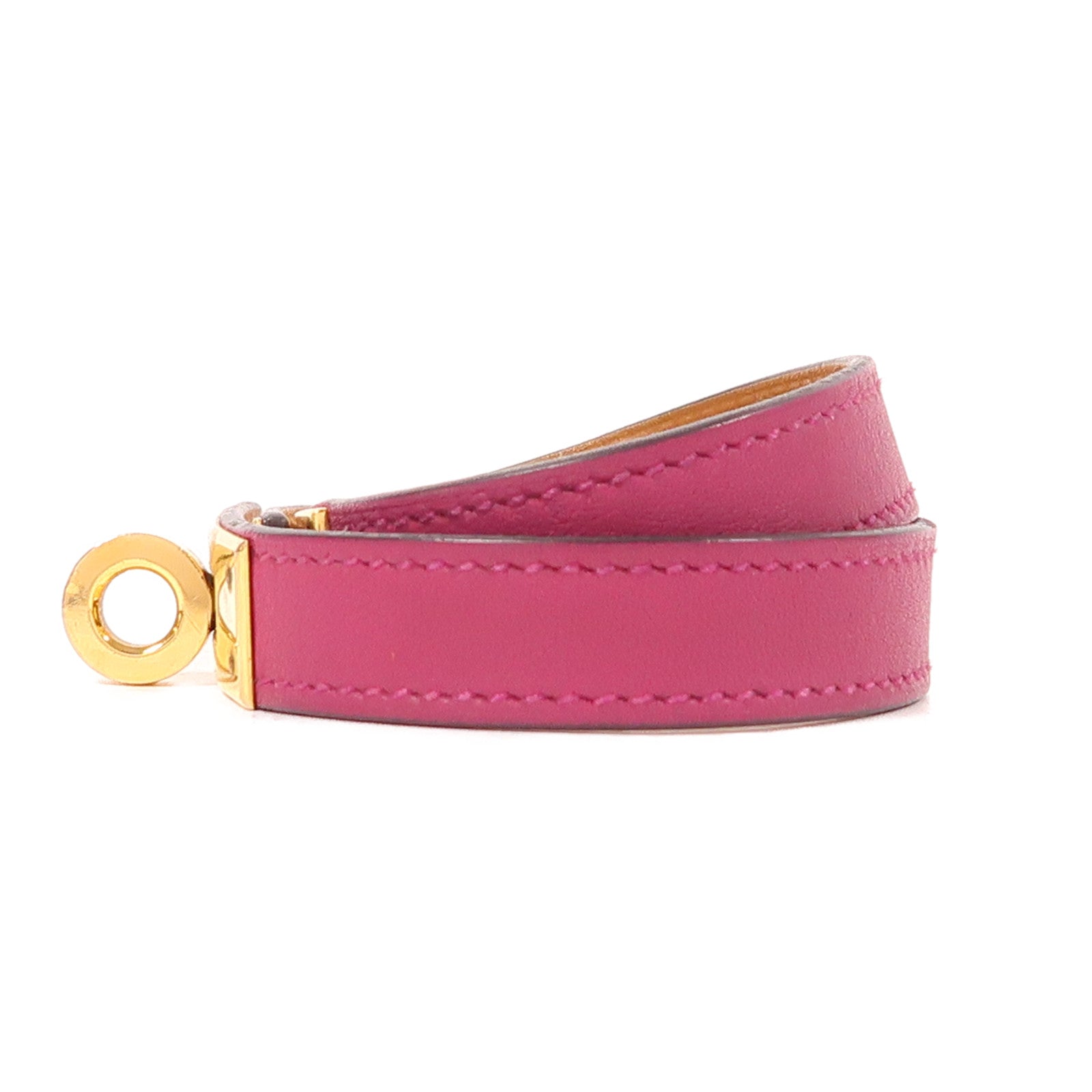 HERMES Swift皮革Kelly Double Tour Bracelet手鐲