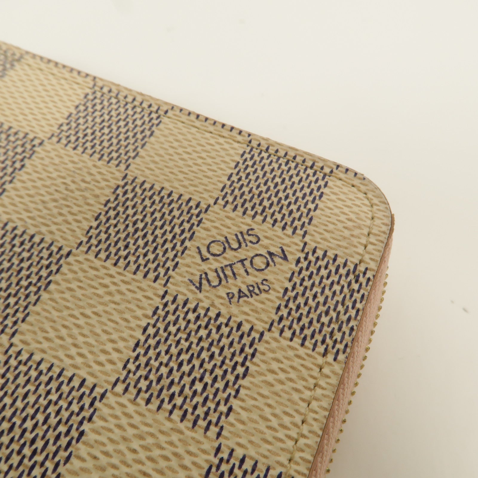 LOUIS VUITTON Damier Azur Zippy Coin Purse零錢包