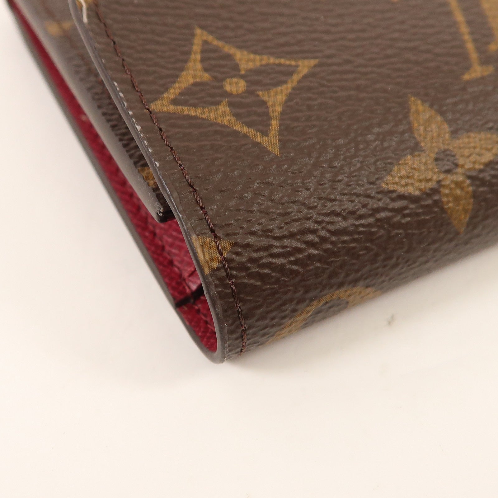 LOUIS VUITTON Monogram Emilie Long Wallet金扣長錢包