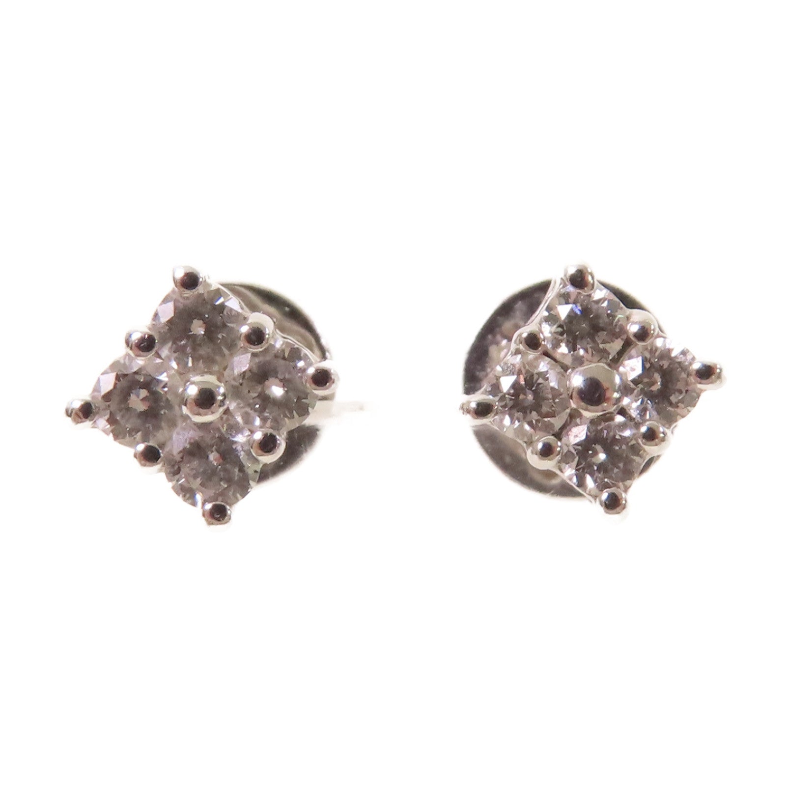JEWELRY 【激減優惠】18K白金/0.11ct鑽石Diamond Earrings耳環