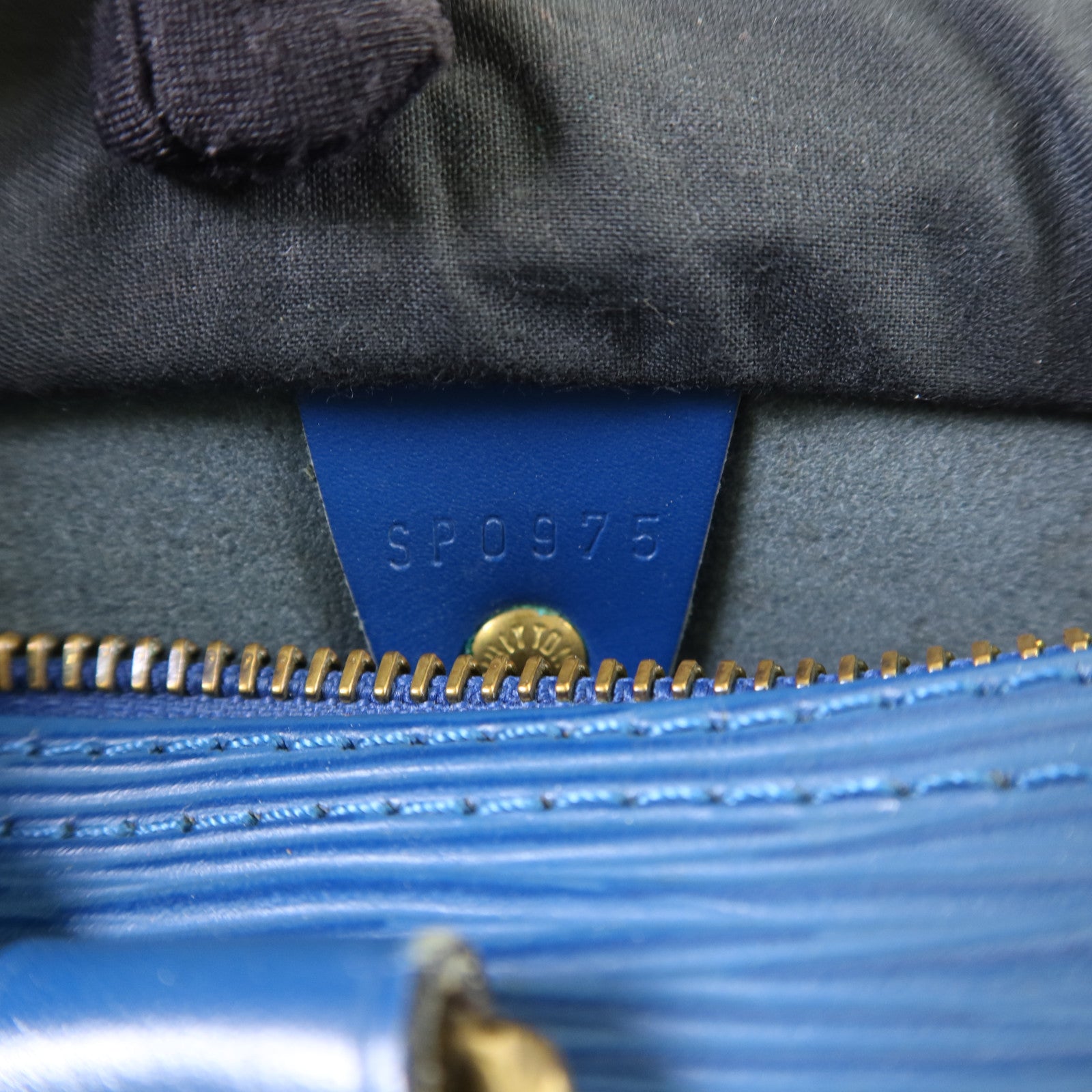 LOUIS VUITTON Epi Speedy 25金扣手挽袋