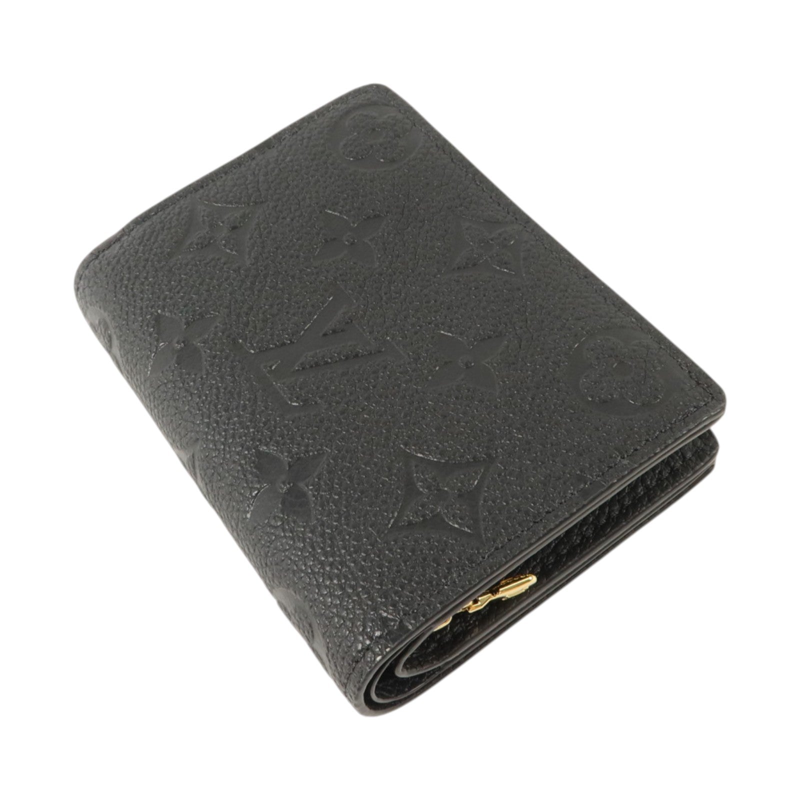 LOUIS VUITTON Monogram Empreinte Clea Wallet金扣錢包