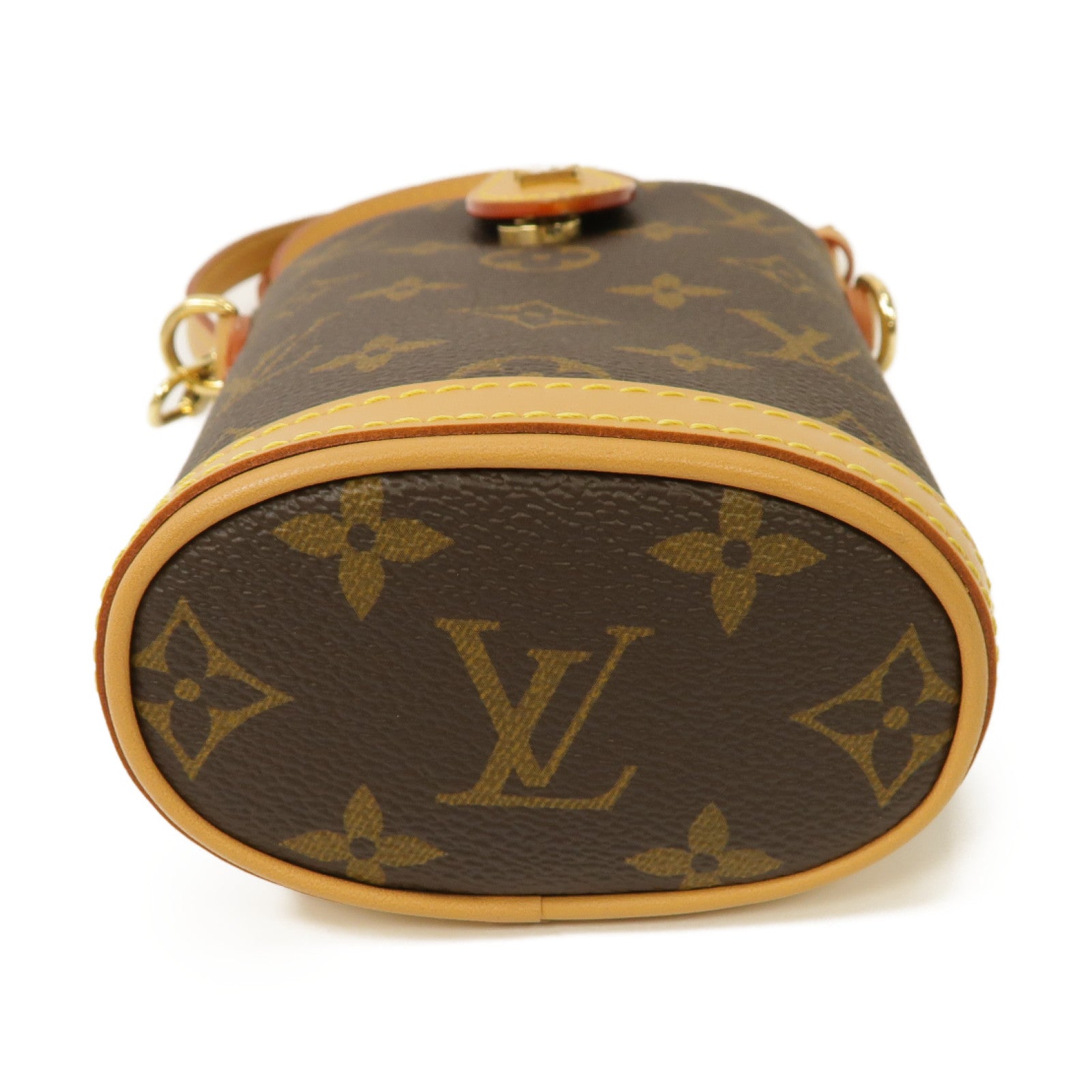 LOUIS VUITTON 【激減優惠】Monogram Fold Me金扣肩背袋啡色