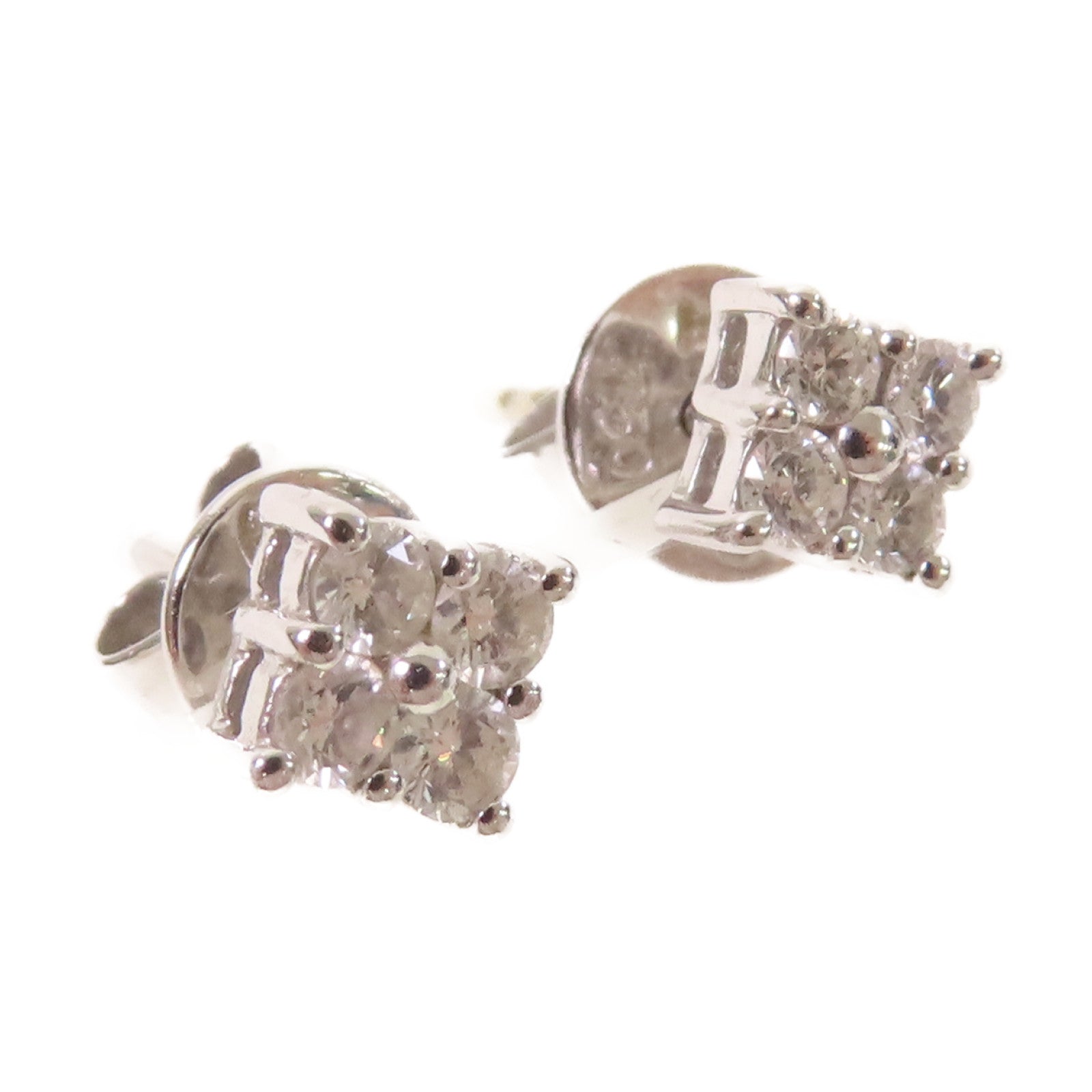 JEWELRY 【激減優惠】18K白金/0.11ct鑽石Diamond Earrings耳環