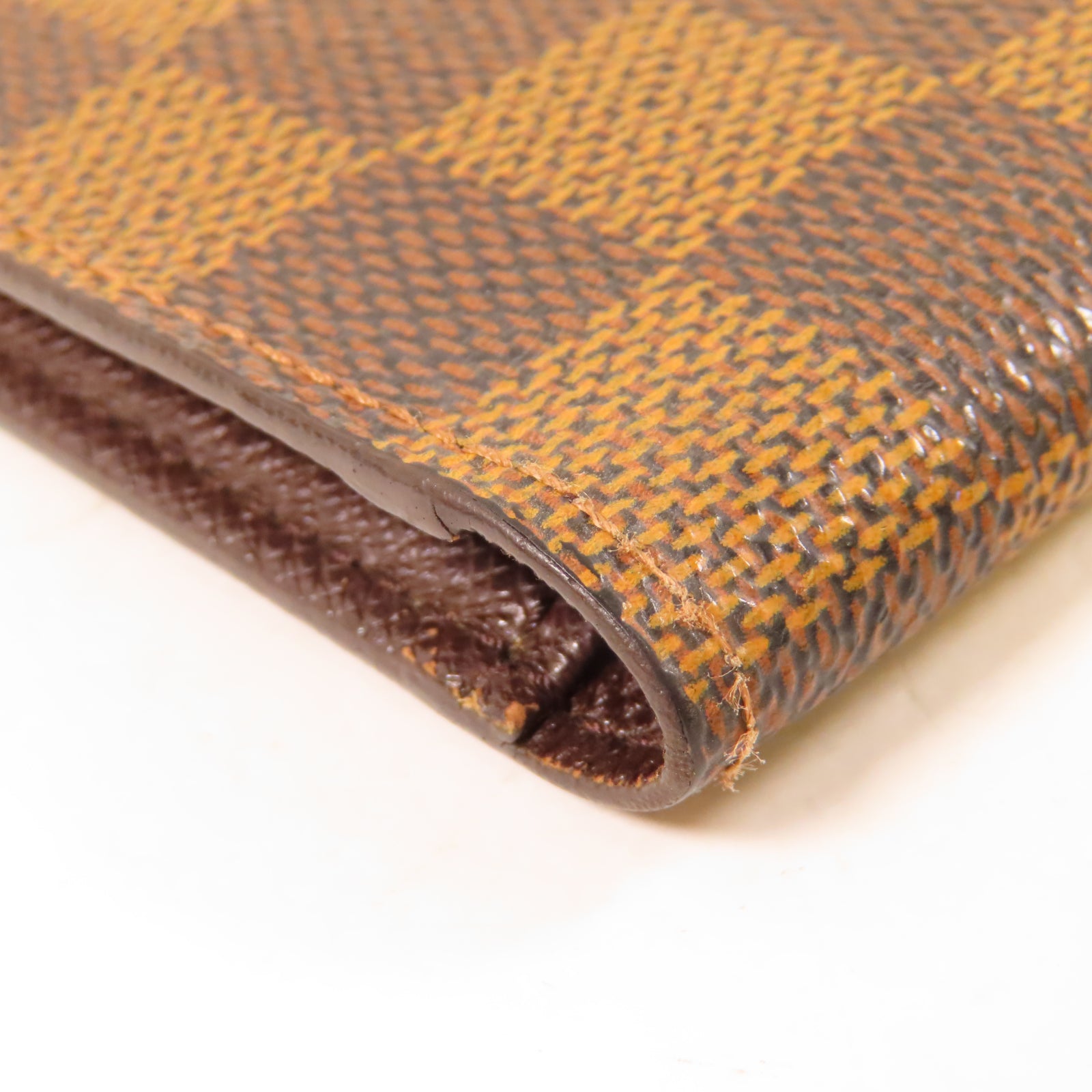 LOUIS VUITTON 【激減優惠】Damier Porte Valenrs Wallet長錢包啡色
