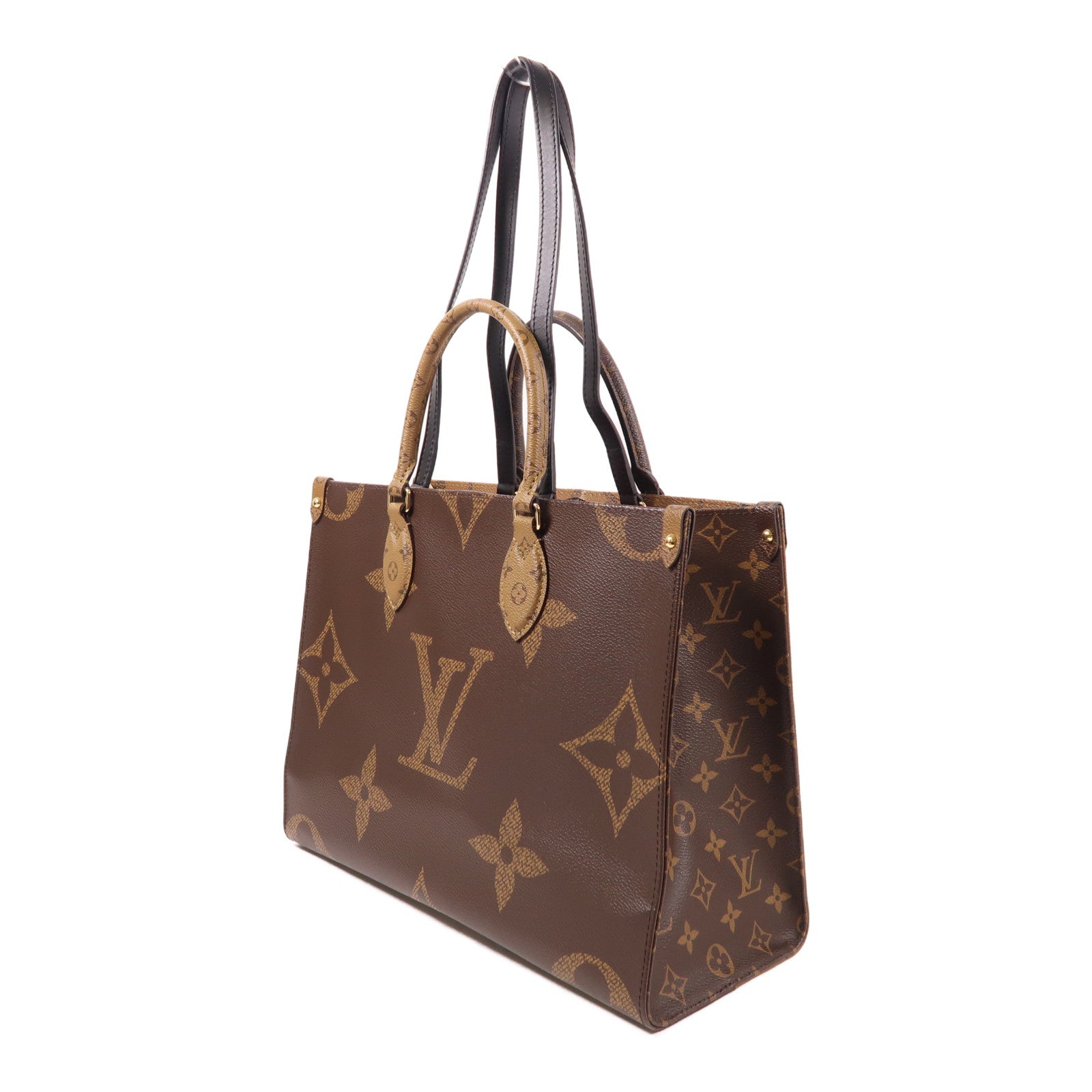 LOUIS VUITTON LV On The Go MM 2 Way Bag M45321 Monogram/Monogram Reverse Giant