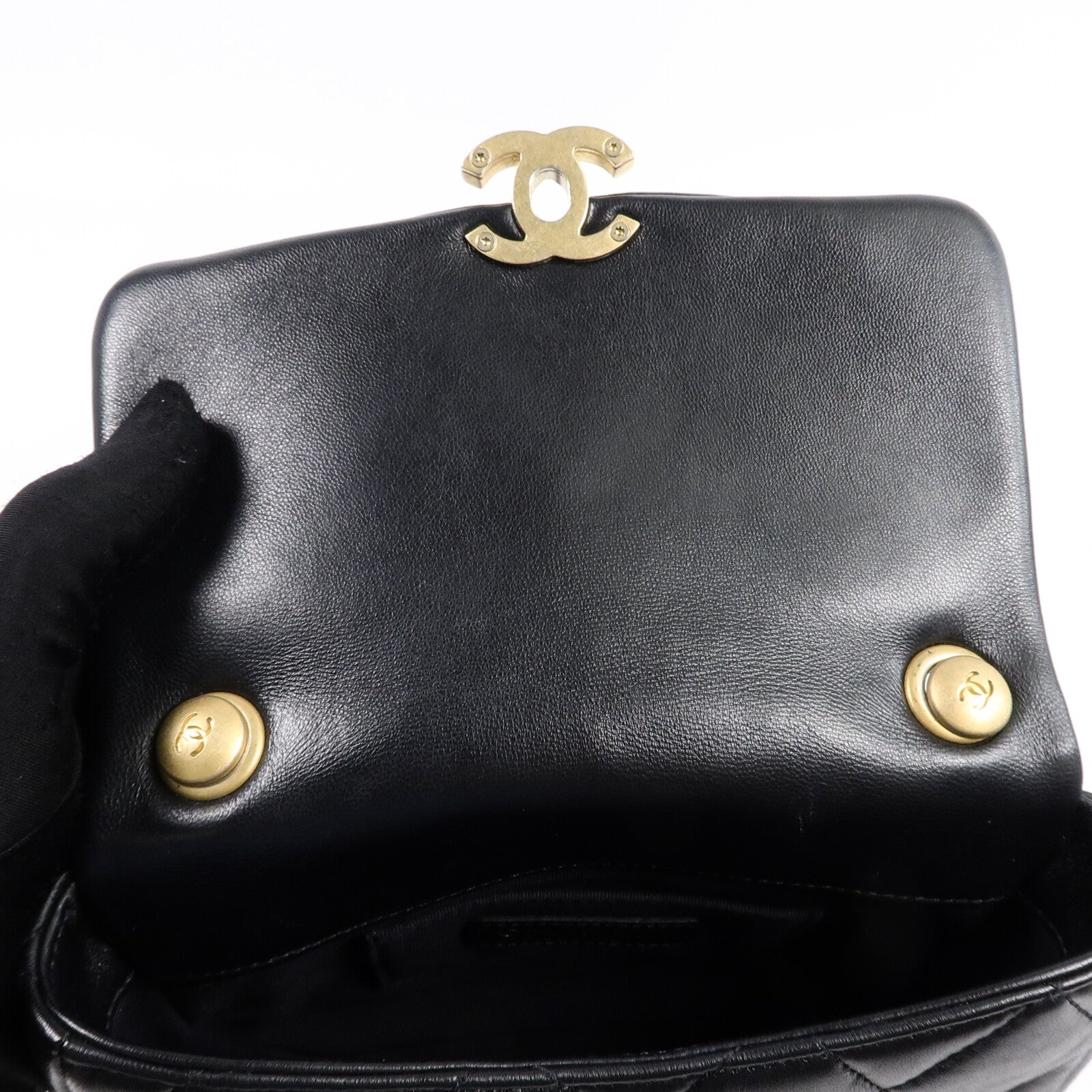 CHANEL 羊皮皮革Chain Shoulder Bag鏈帶肩背袋
