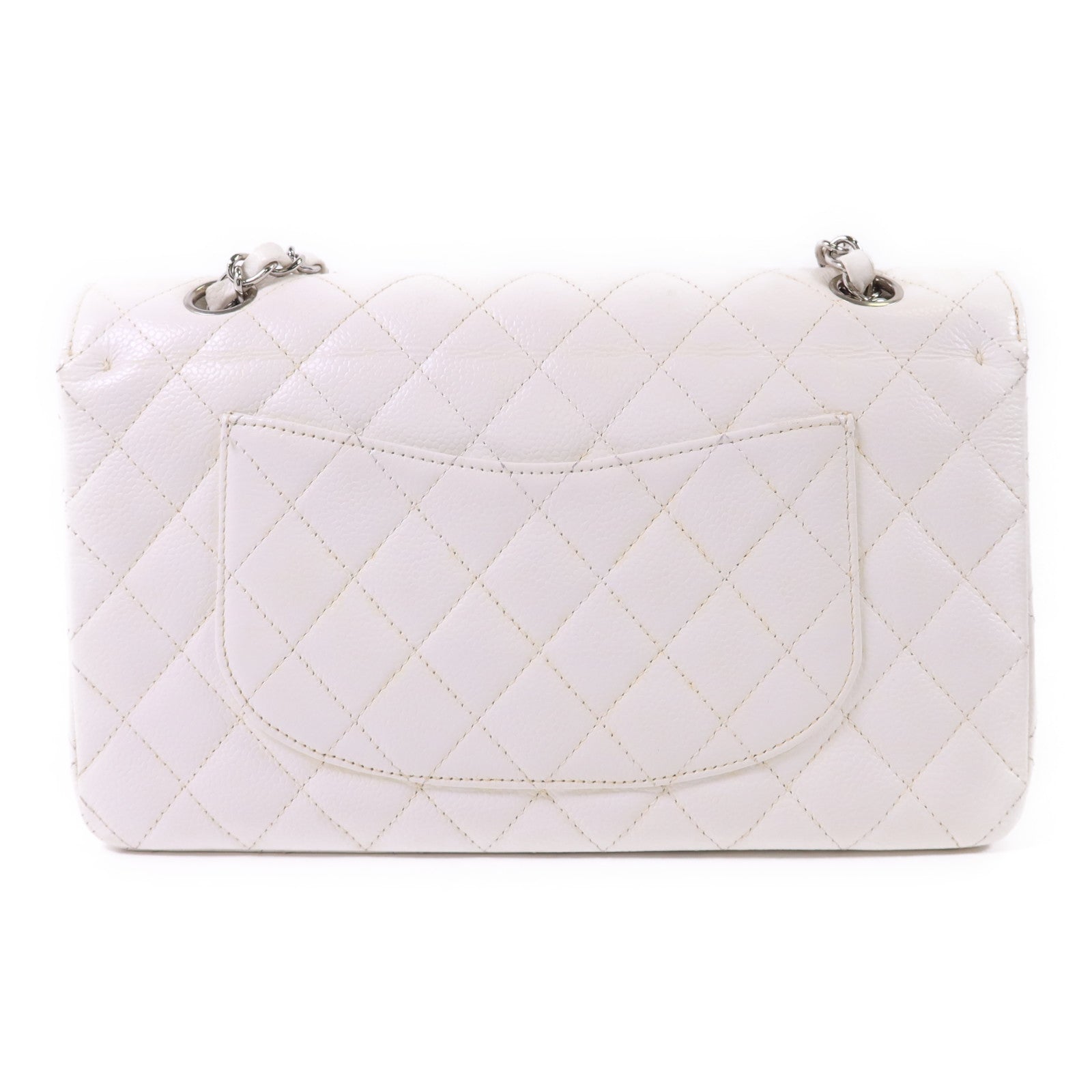 CHANEL 牛皮皮革Classic 25銀扣鏈帶肩背袋